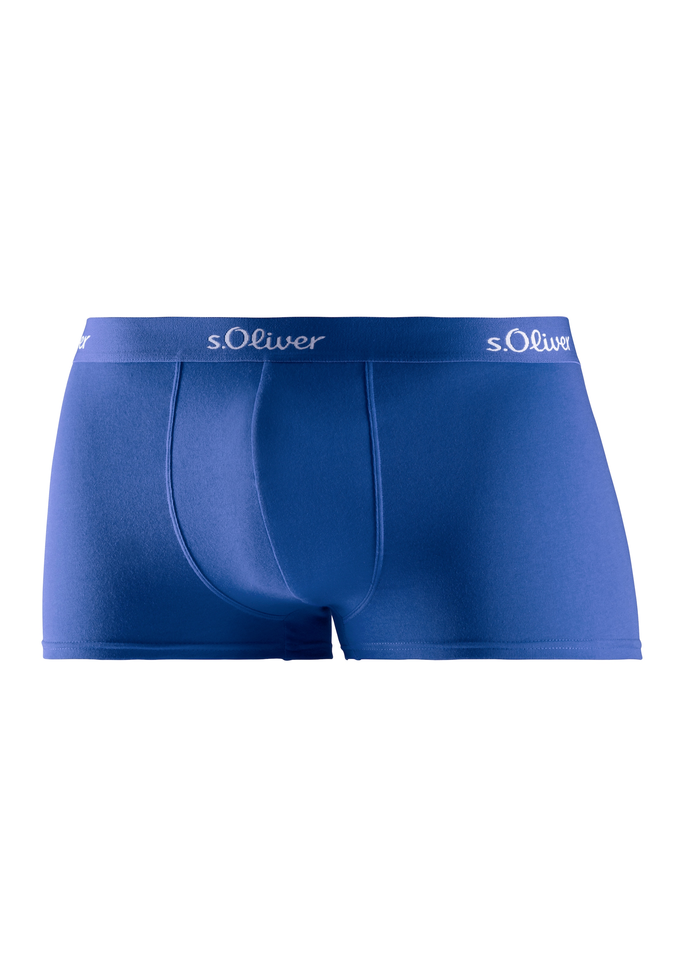 s.Oliver Hipster Packung, 2 Stk. mit farblich passendem Logo-Webbund