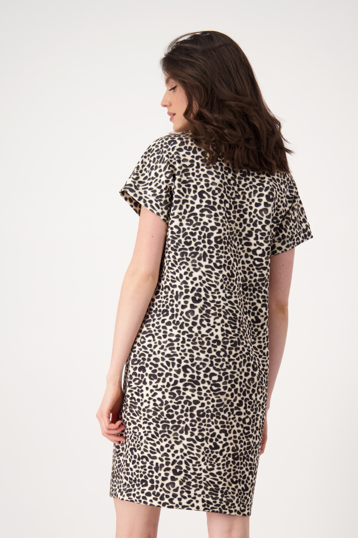 Monari Shirtkleid, mit allover Animalprint