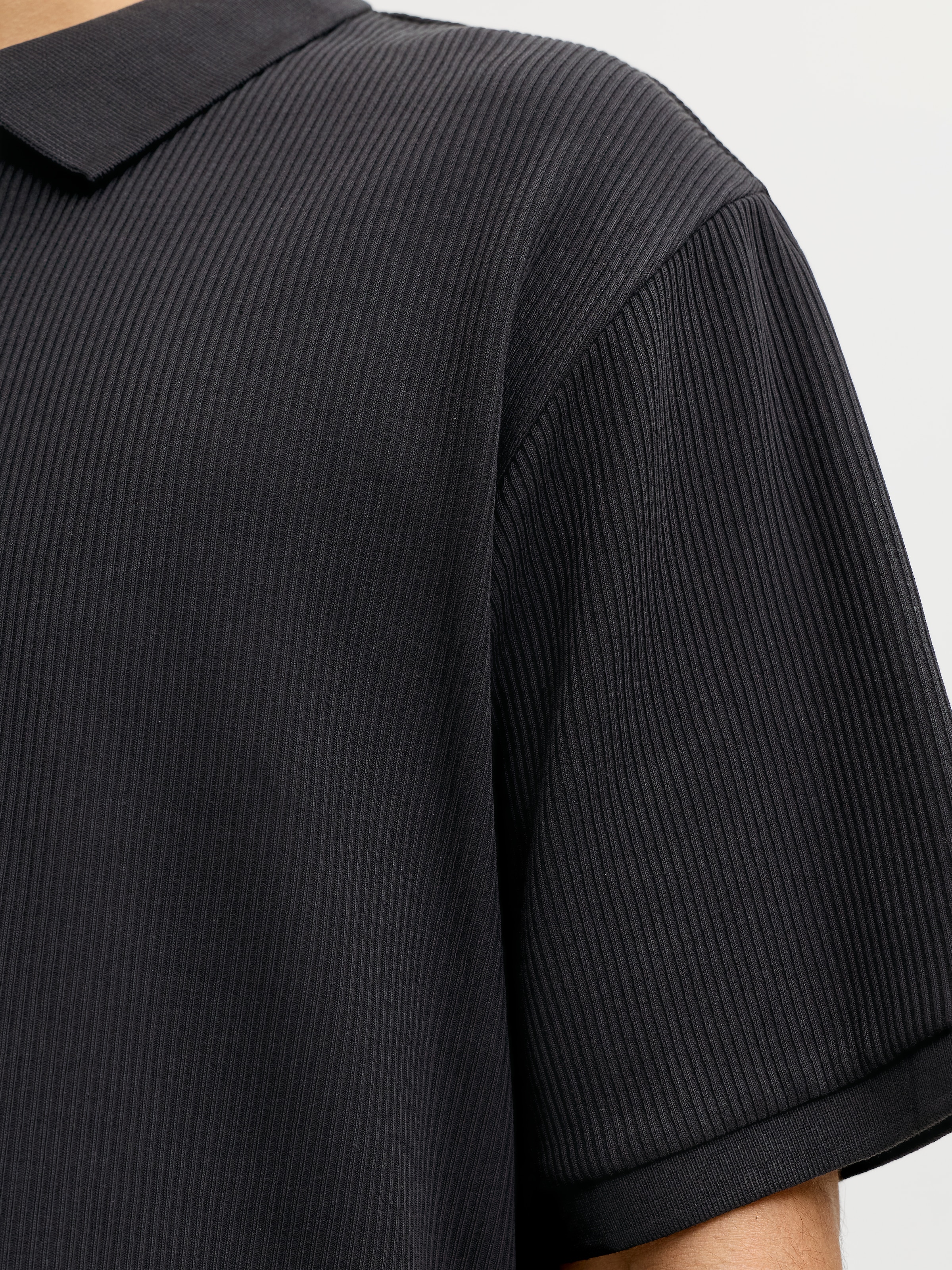 Jack & Jones Polo »JJEHARRISON STRUCTURE POLO SS LN« mit Polokragen