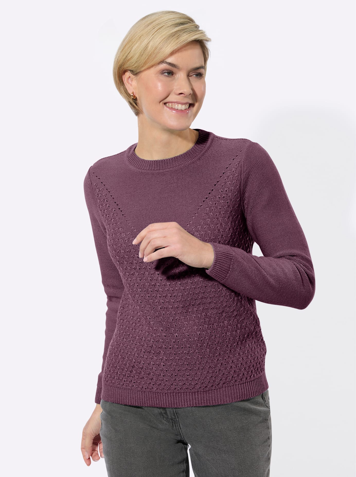 Classic Basics Rundhalspullover "Rundhals-Pullover"