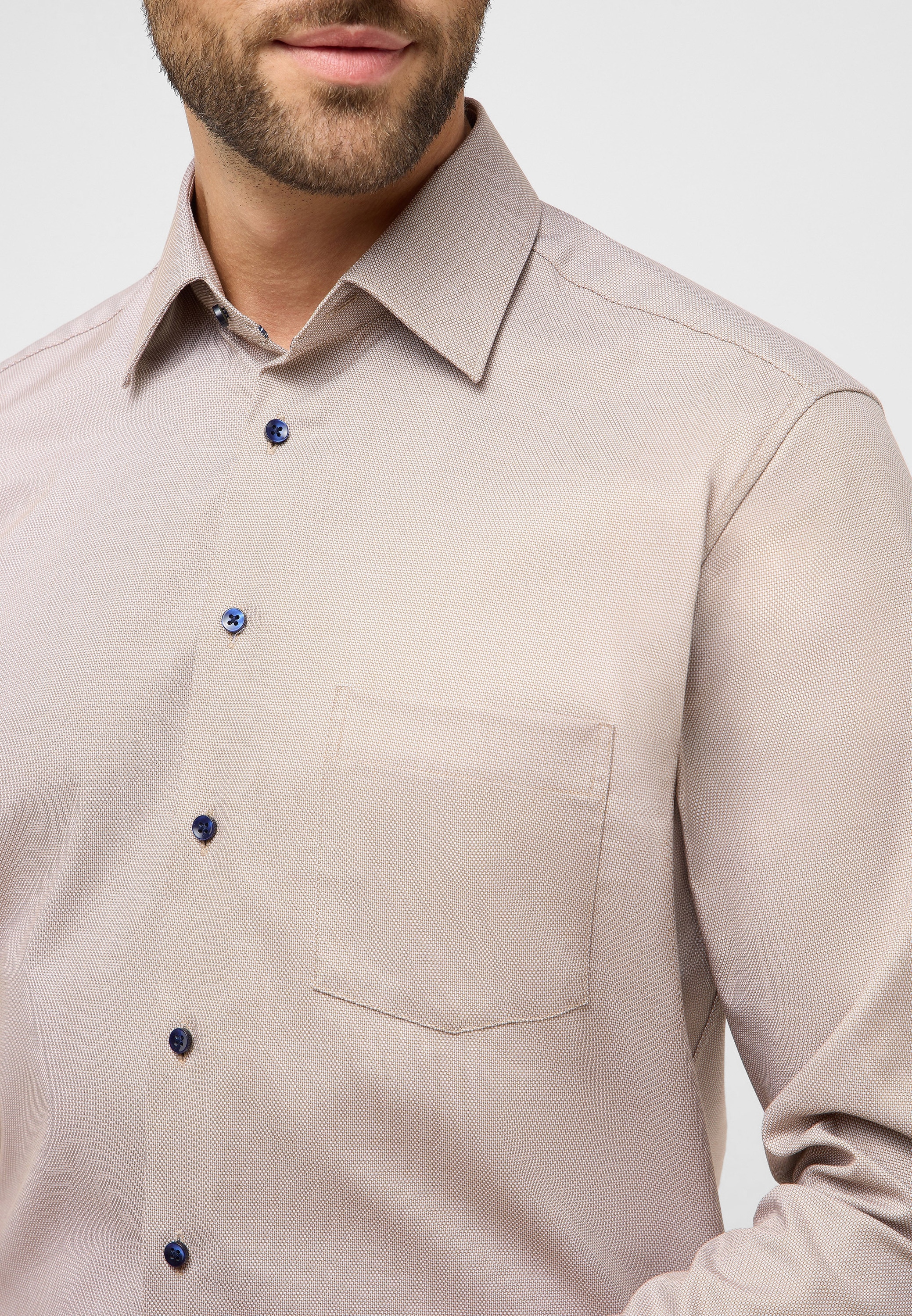 Eterna Chemise à manches longues »MODERN FIT« NON IRON (sans repassage)