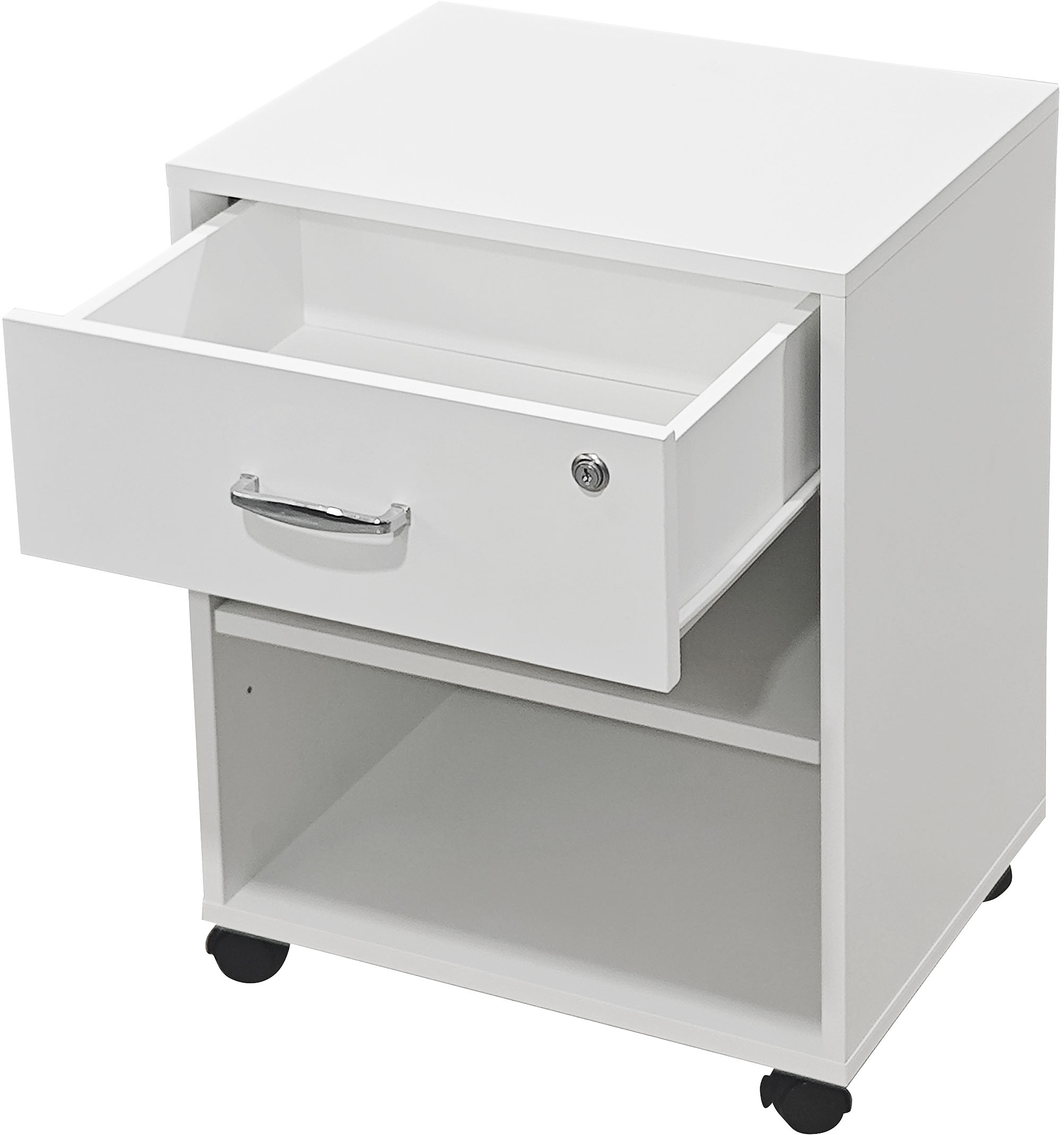 INOSIGN Rollcontainer »Dranoel«, Bürocontainer, abschliessbar, Metallgriff, Breite 45 cm