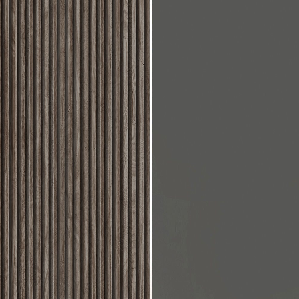 INOSIGN Sideboard »Vega Sideboard,Kommode,220 cm«, mit 4 Türen und 3 Schubladen,Fronten mit Rillen-Optik