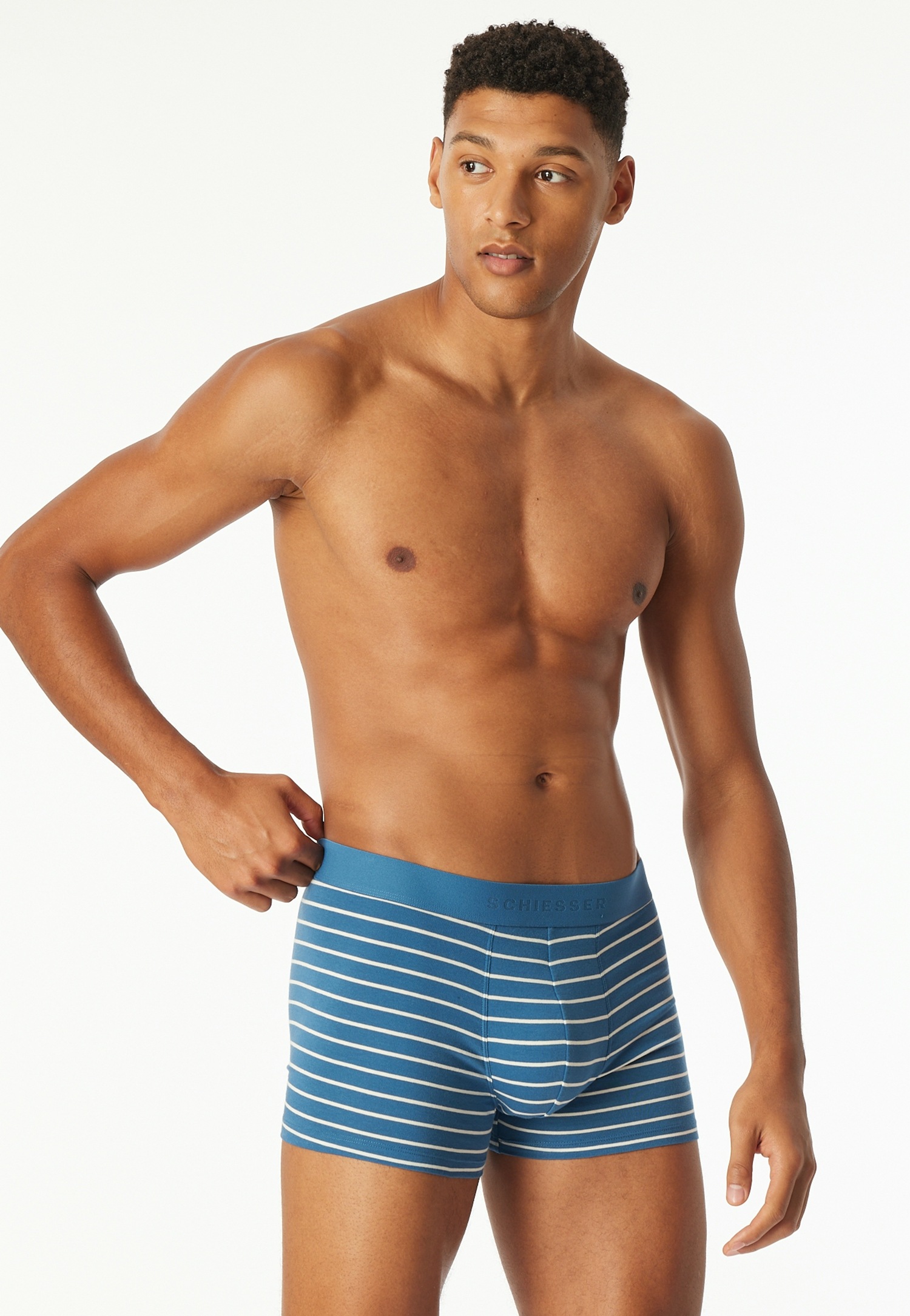 Schiesser Boxers »95/5 Multipacks« 3er Pack,  ohne Eingriff, softer Logo-Webgummibund