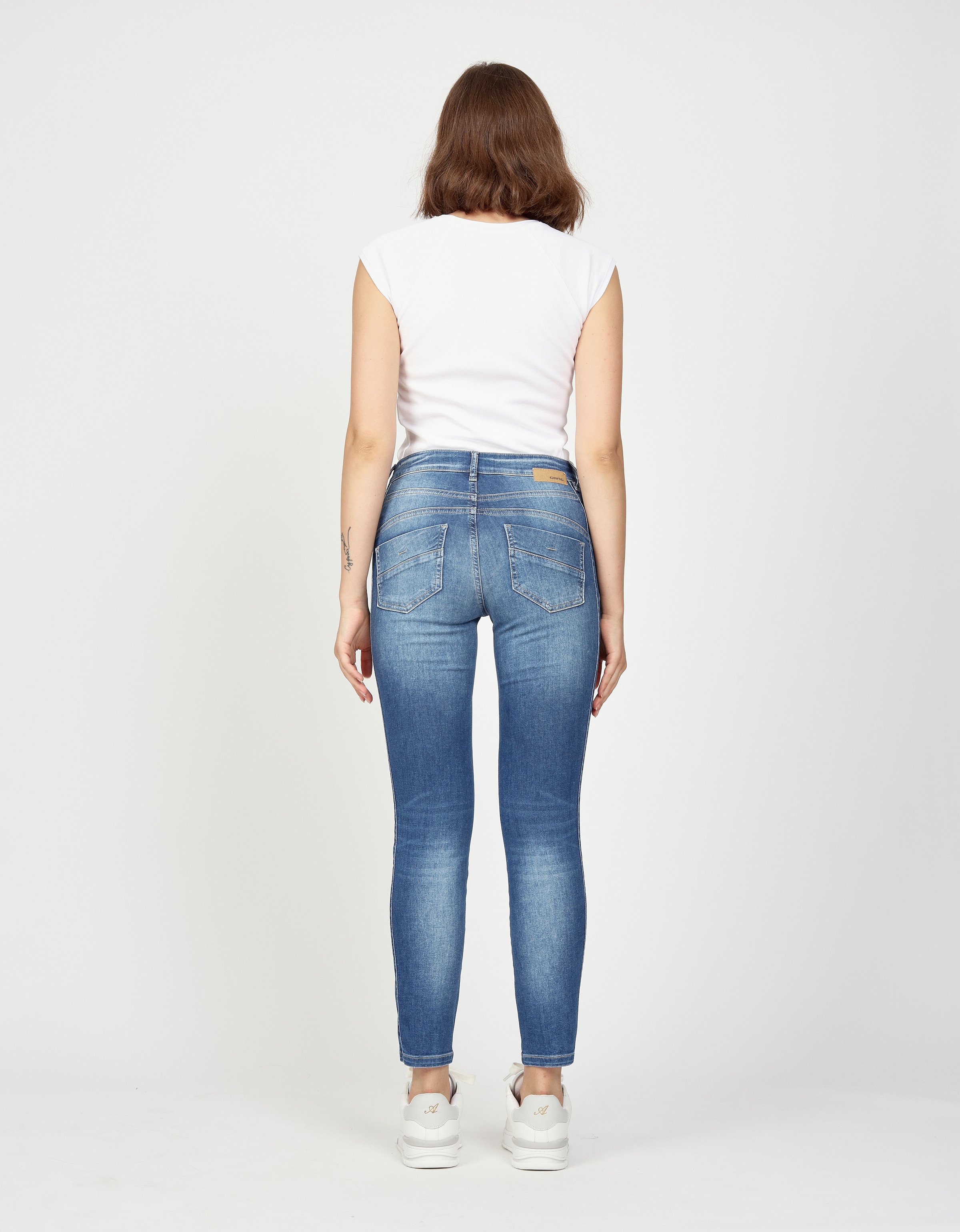 GANG Slim-fit-Jeans »94SANA«, mit Galonstreifen