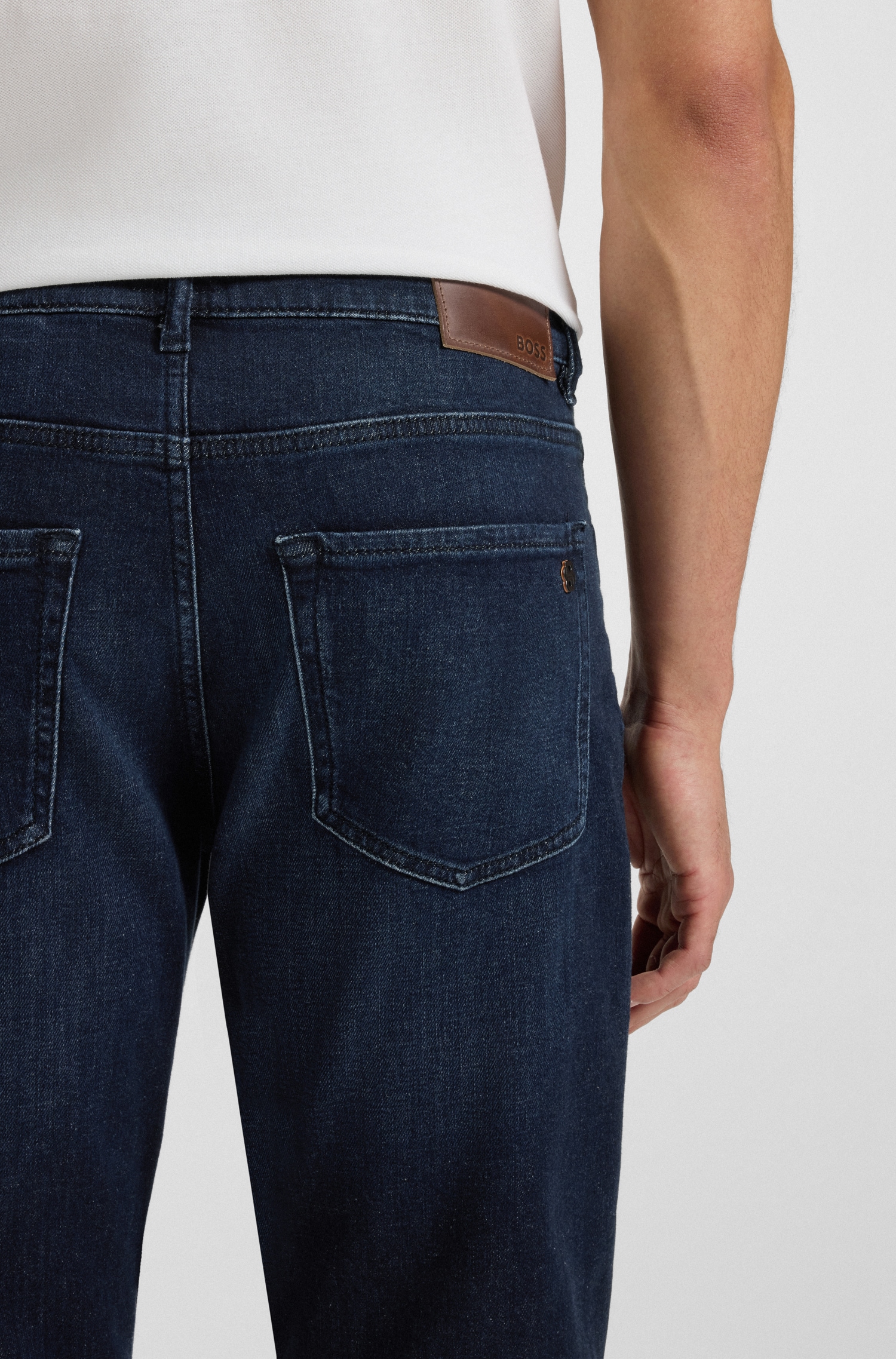 BOSS ORANGE Jeans taille basse »ONYX« in 5-Pocket-Form, komfortabler Stretch-Denim