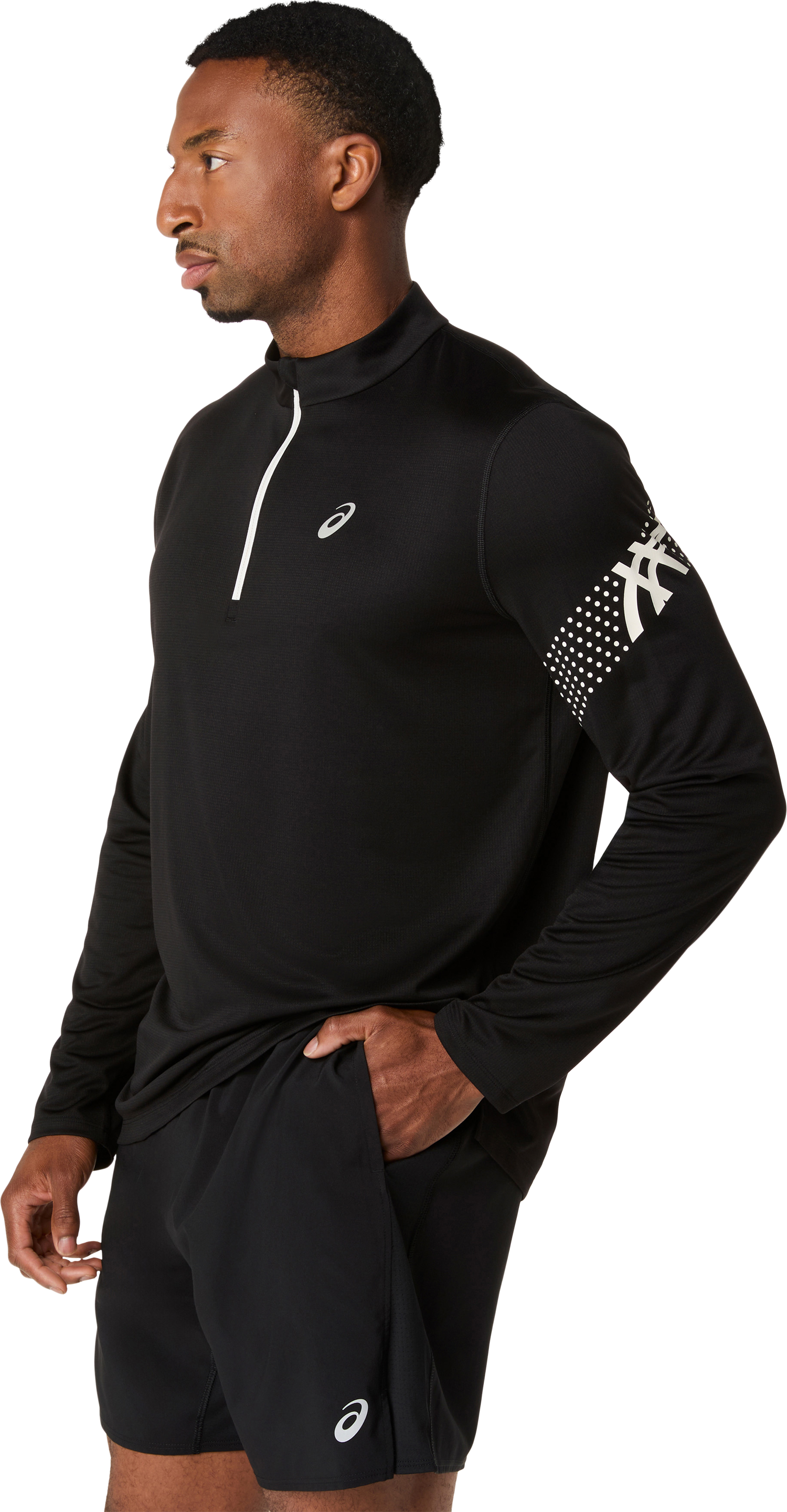 Asics T-shirt de course »ICON LS 1/2 ZIP TOP«