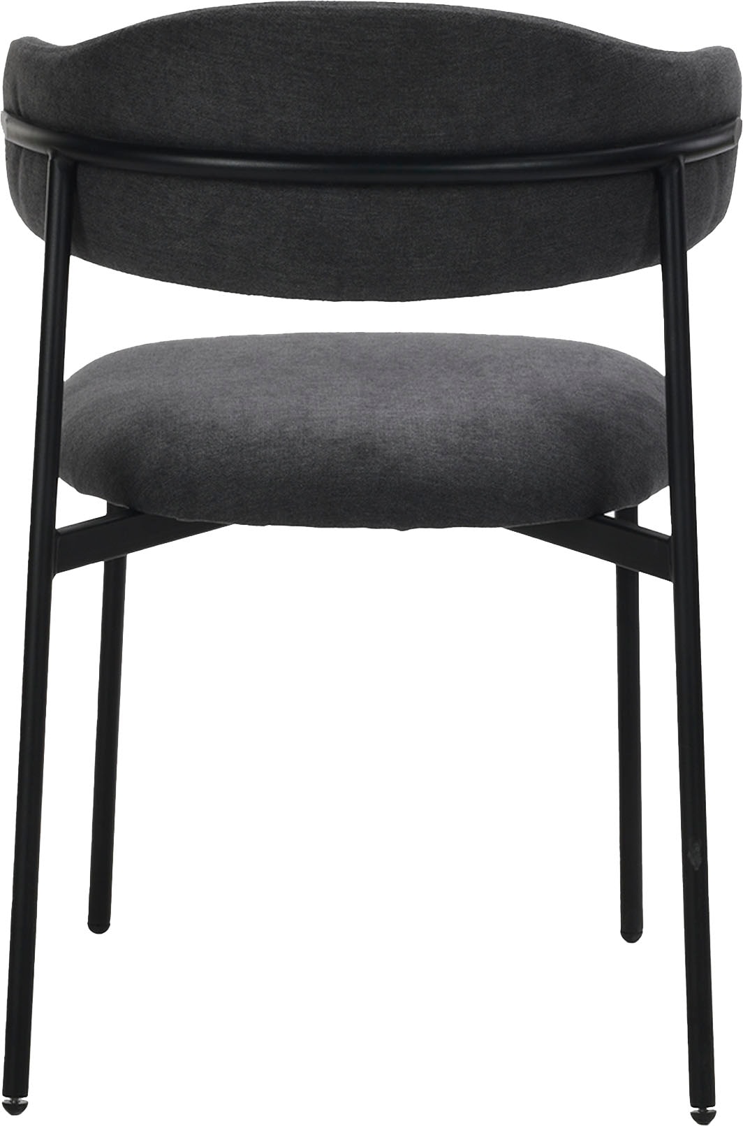 byLIVING Esszimmerstuhl »Jersey (2er-Set)«, (Set), Gestell Metall schwarz, Küchenstuhl, Webstoffbezug, diverse Farben
