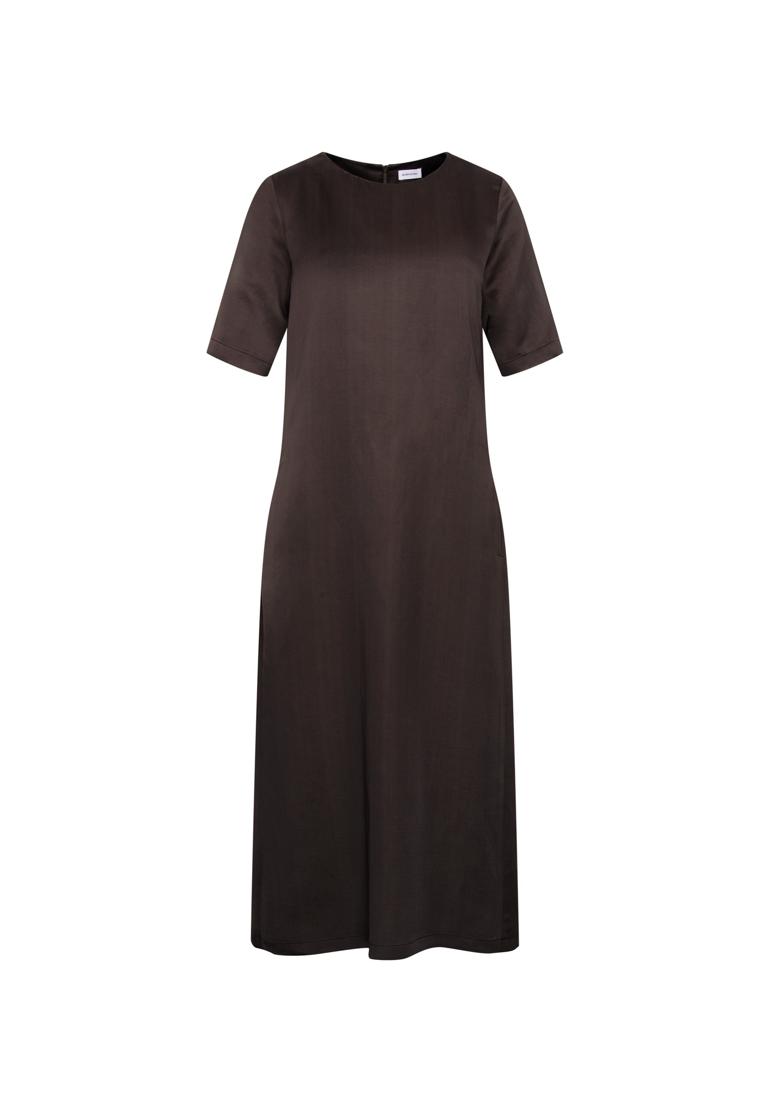 seidensticker Robe d'été 1/2 col rond uni