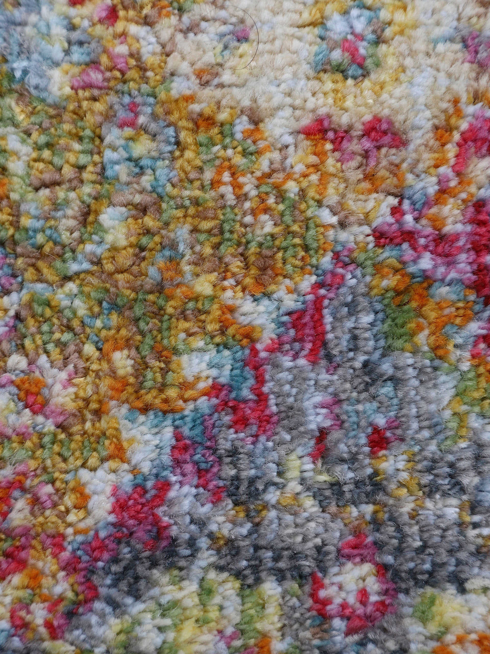 carpetfine Teppich »Harleen,  auch als Läufer«, rund, 8 mm Höhe, Vintage Look, Orient, mit Fransen, Wohnzimmer