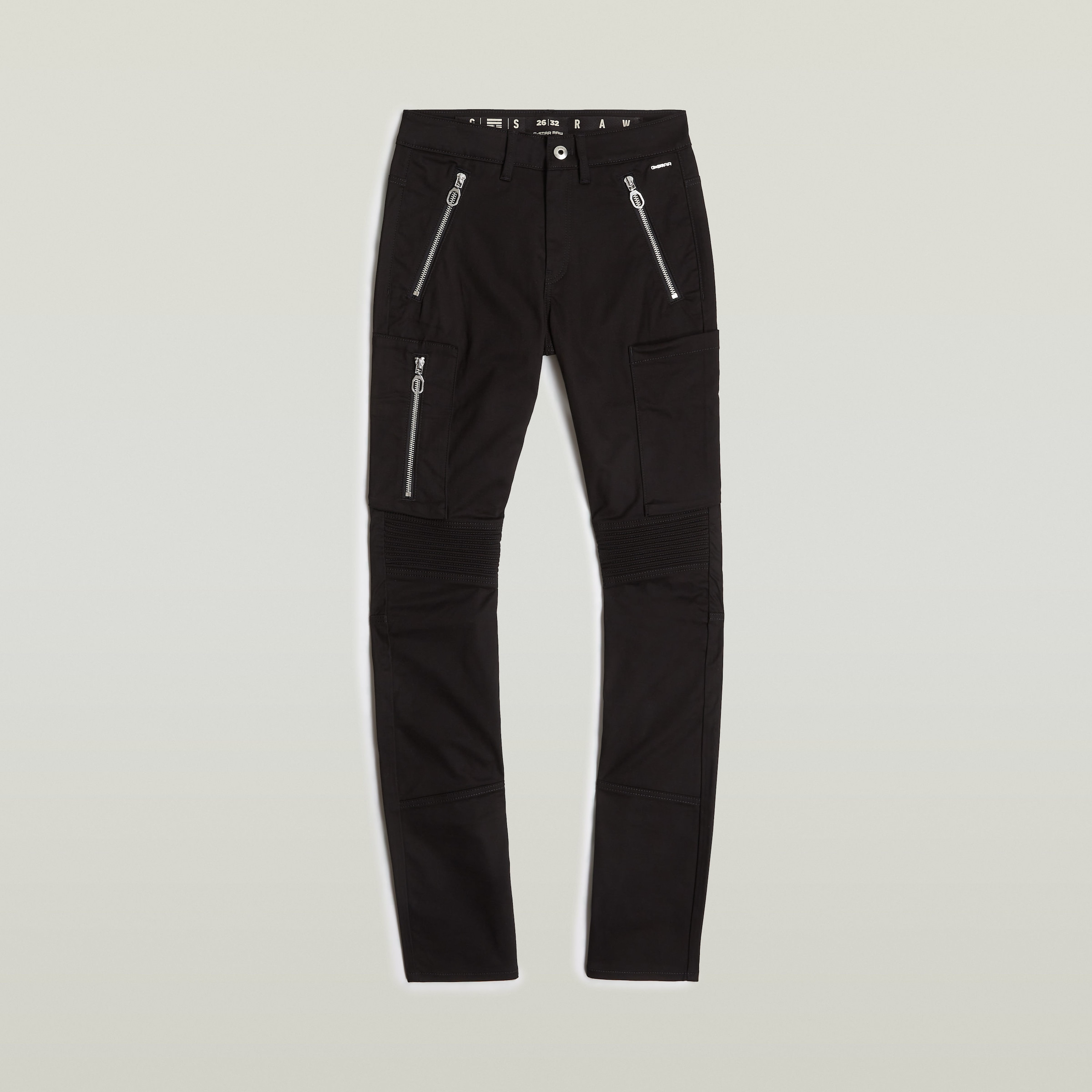 G-STAR Pantalon de biker »Biker Skinny Cargo«  mit kontrastfarbenen Reissverschlüssen