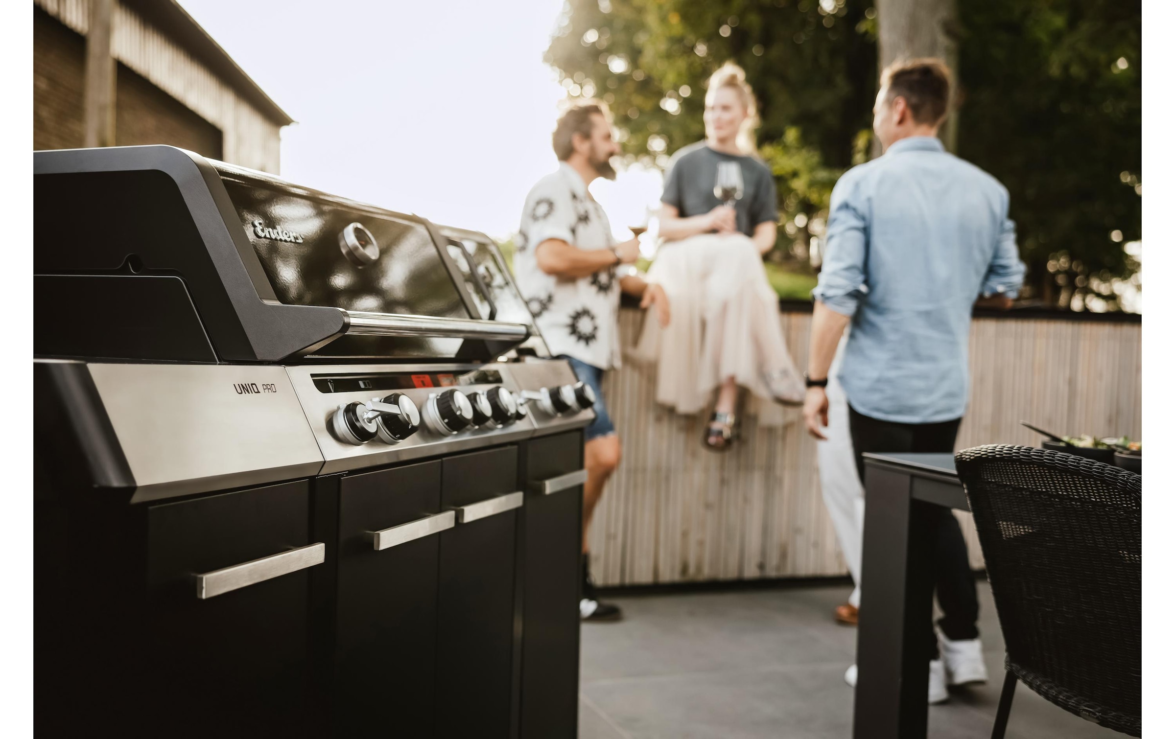 Enders® Gasgrill »Uniq Pro 3 IKO Kitchen Cruster«