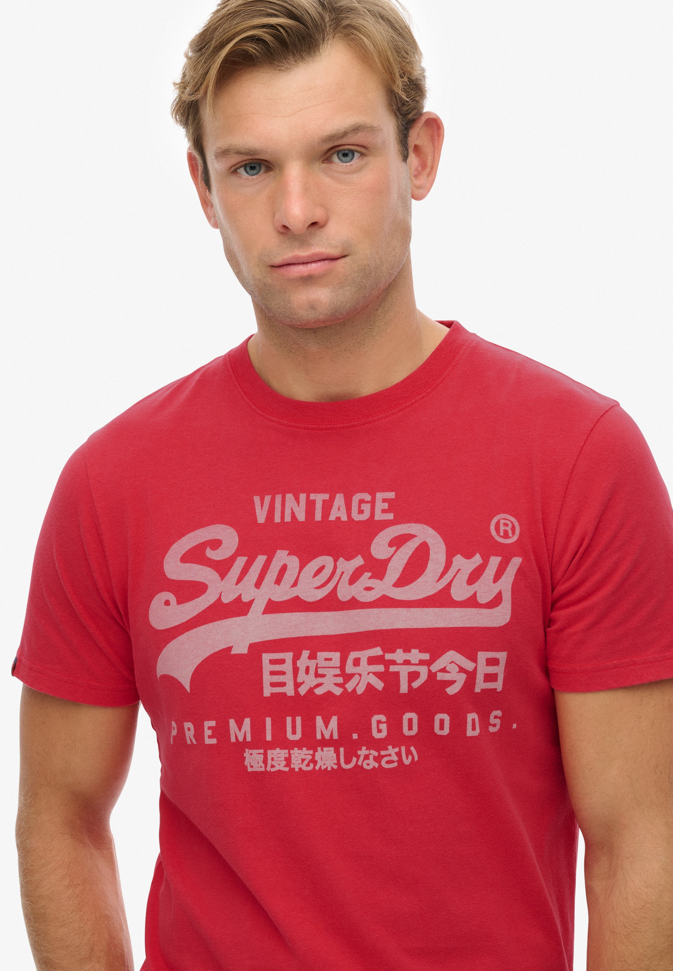 Superdry Rundhalsshirt »VL CLASSIC TEE«