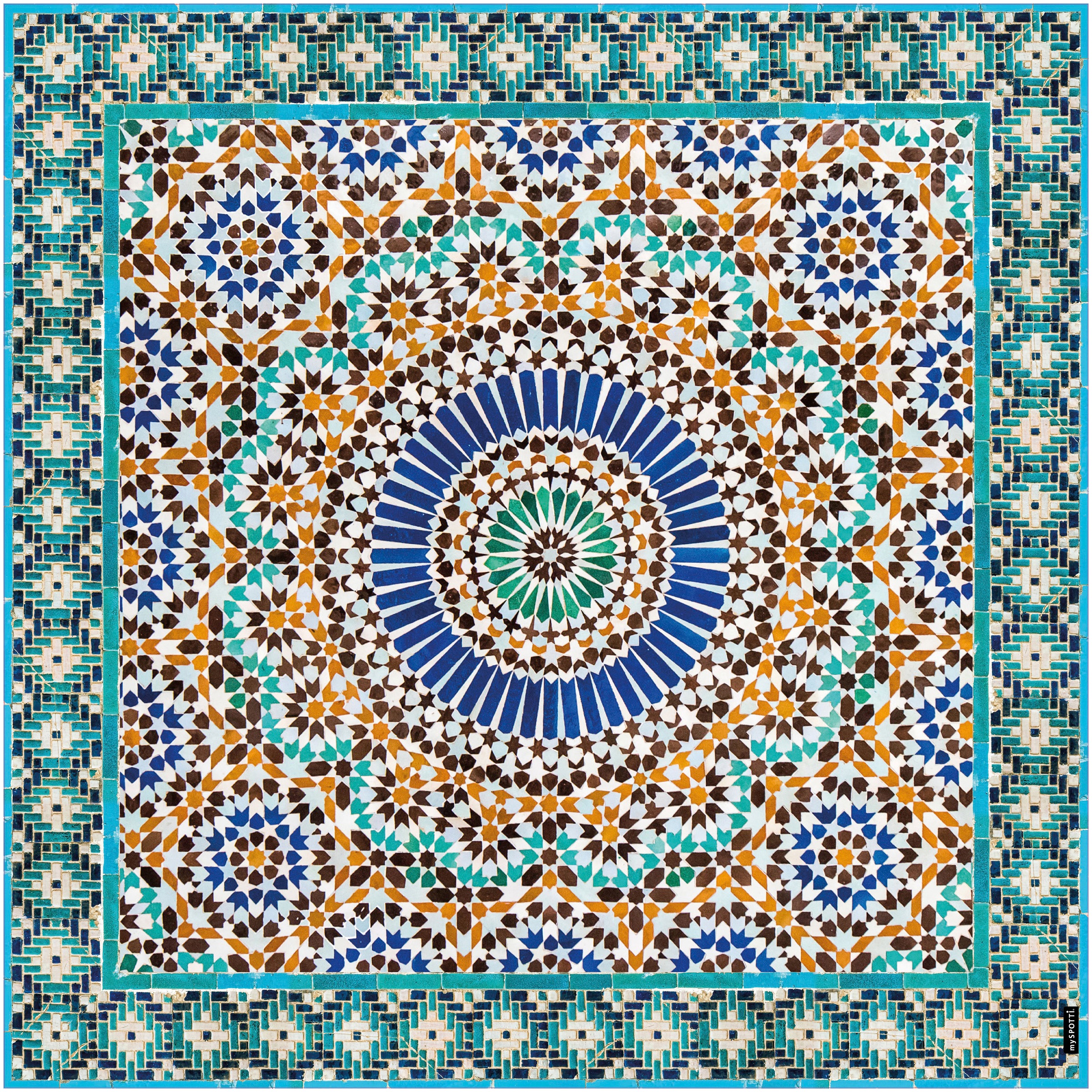 Image of MySpotti Vinylteppich »Buddy Jill«, quadratisch, 0,5 mm Höhe, eckig, wasserfest und statisch haftend bei Ackermann Versand Schweiz