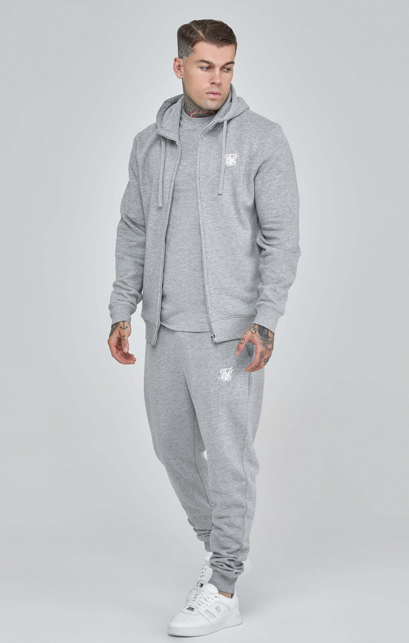 Siksilk Kapuzenpullover »Siksilk Sweatjacken Essentials Full Zip Hoodie«