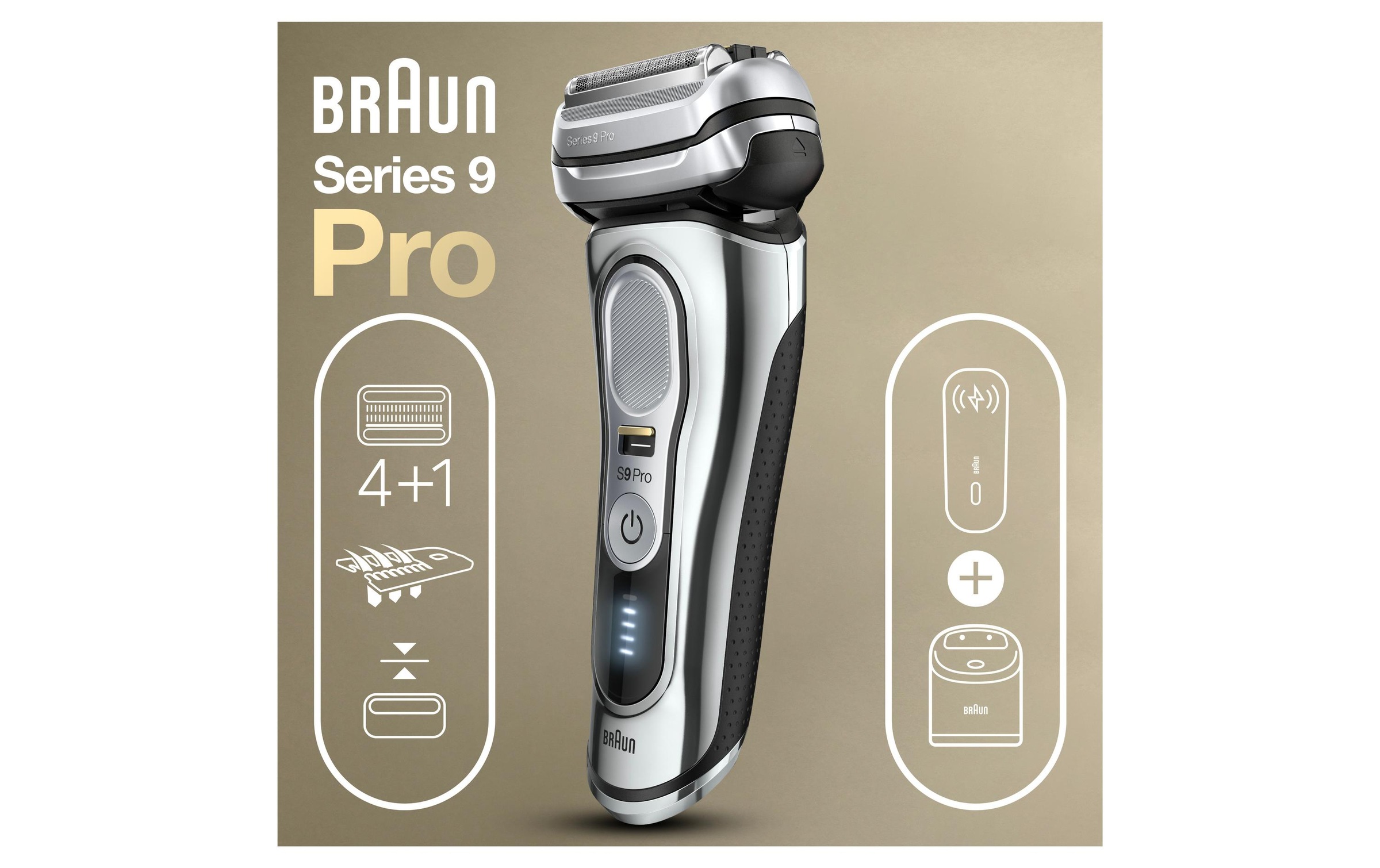 Braun Elektrogesichtshaarentferner »Series 9 Pro«