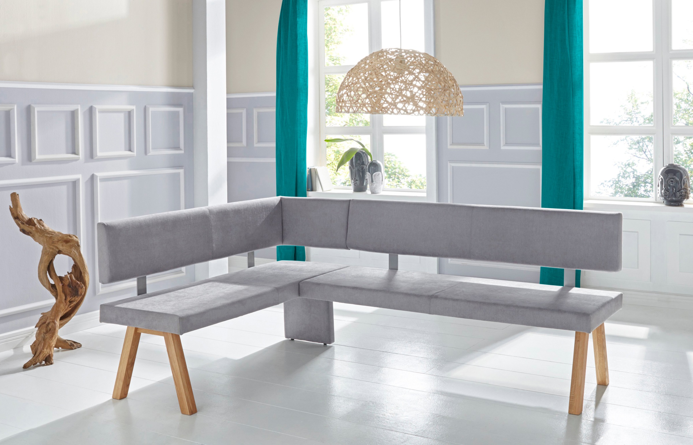 Image of Home affaire Eckbank »Rio«, Massivholz in Eiche geölt bei Ackermann Versand Schweiz