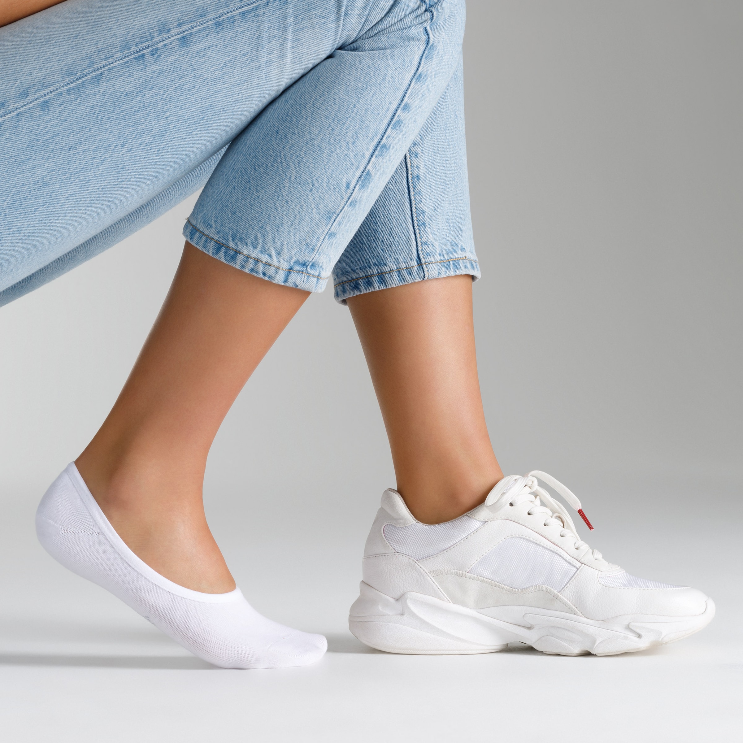 s.Oliver Füsslinge »essentials« 6 Stk. tlg. mit rutschfester Silikonschicht