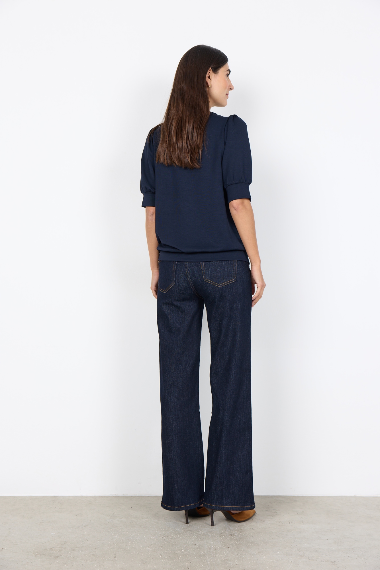 soyaconcept Blouse à manches courtes »SC-BANU 83« en mélange de viscose, coupe régulière