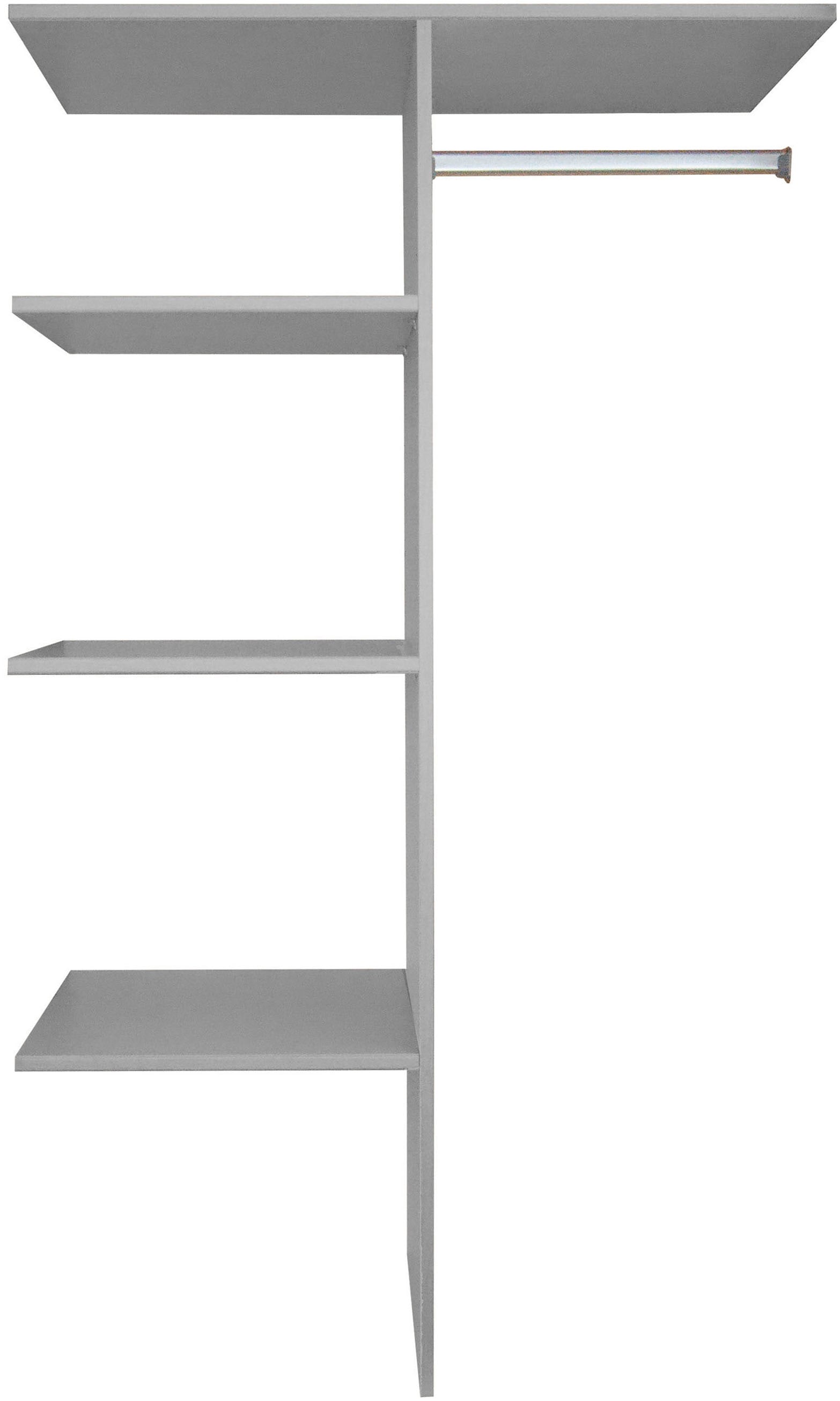 Wimex Kleiderschrank »Indiana by fresh to go, wahlweise mit oder ohne Spiegel« INKLUSIVE Innenausstattung und Selbsteinzug für die Türen,  grosse Breiten250 oder 300cm, mit oder ohne Glasfront, Made in Germany