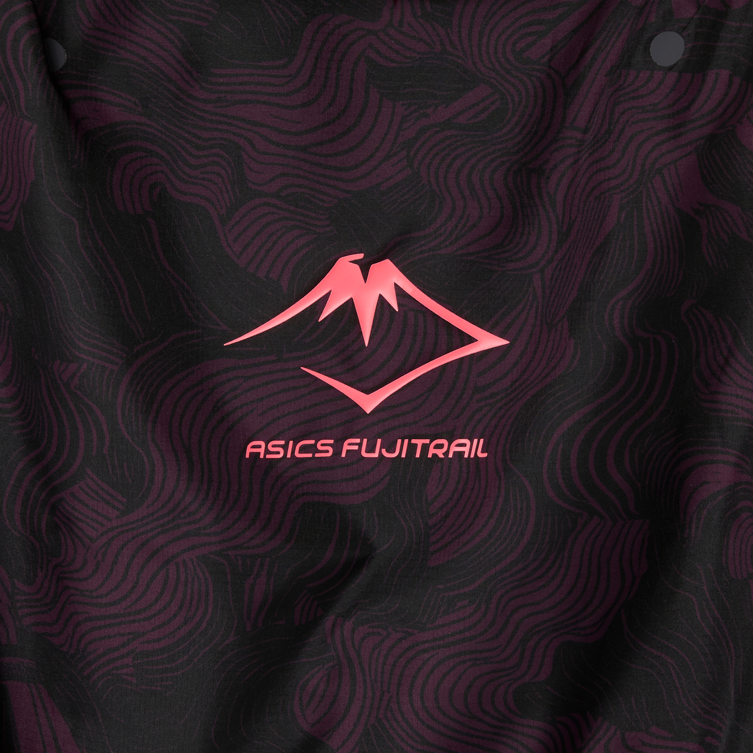 Asics Veste de course à pied »FUJITRAIL PACKABLE JACKET« coupe-vent et imperméable, se range de manière compacte dans la poche arrière