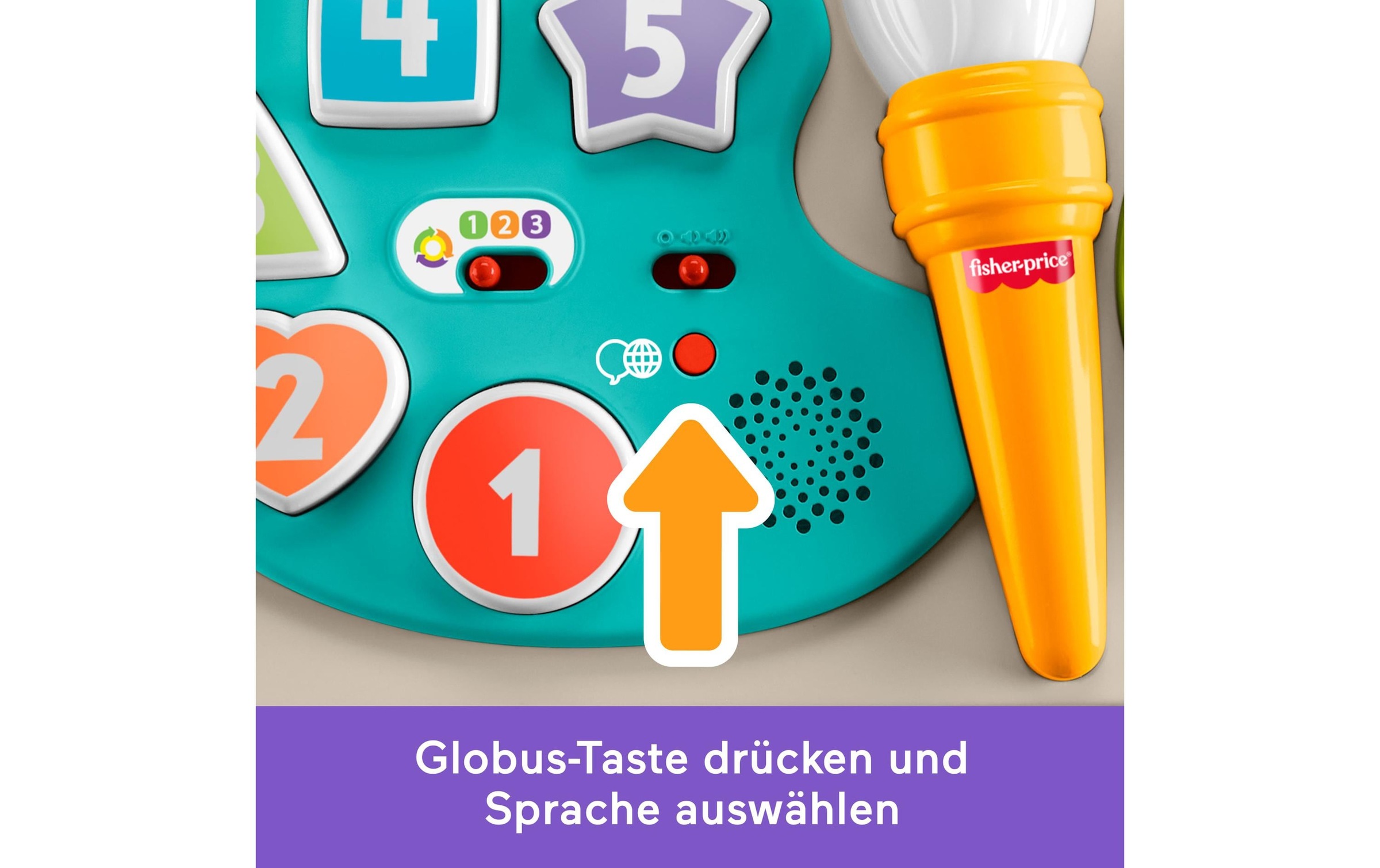 Fisher-Price® Lernspielzeug »4-in-1 Spiel- und Maltisch«