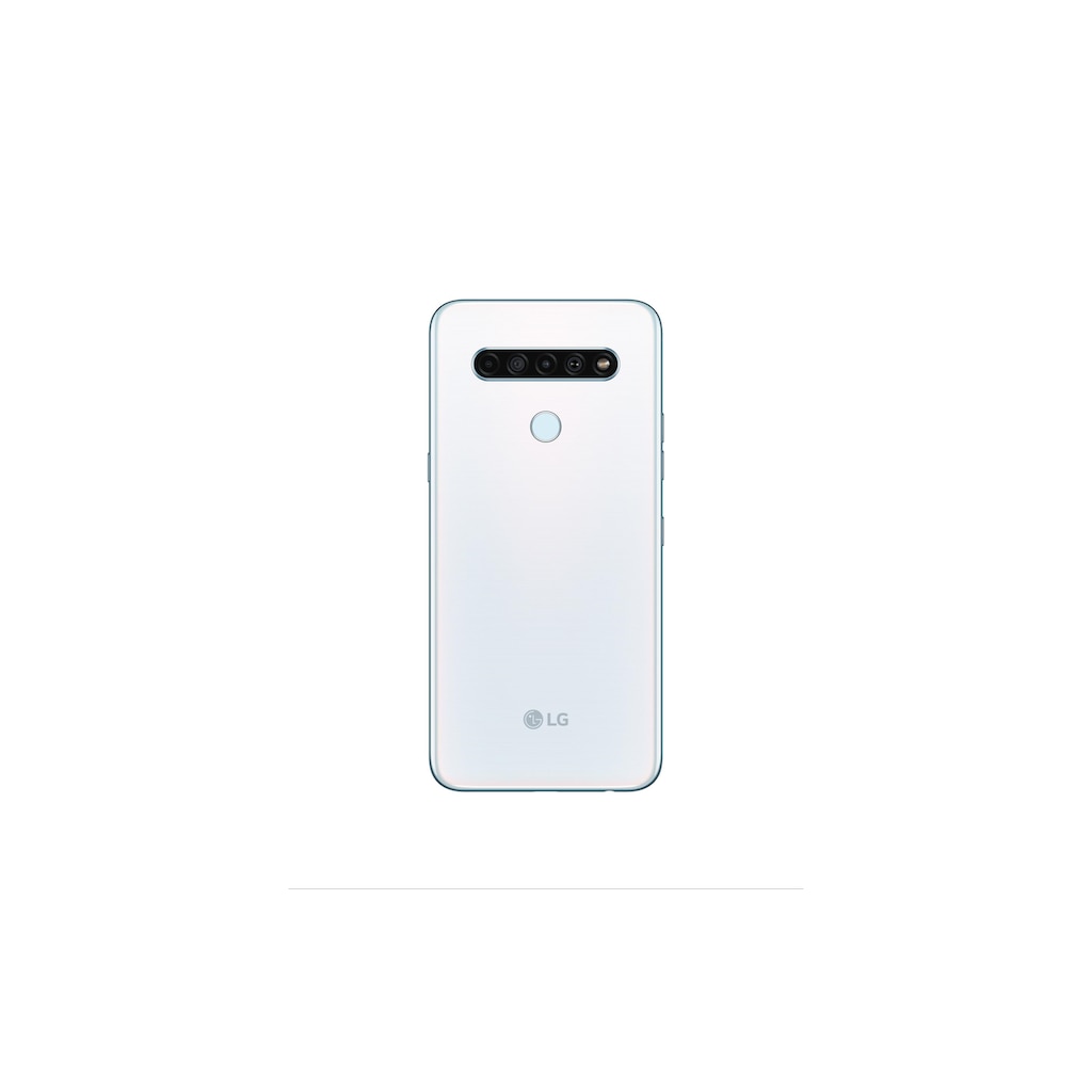 LG Smartphone »K61S«, weiss, 16,59 cm/6,53 Zoll, 48 MP Kamera