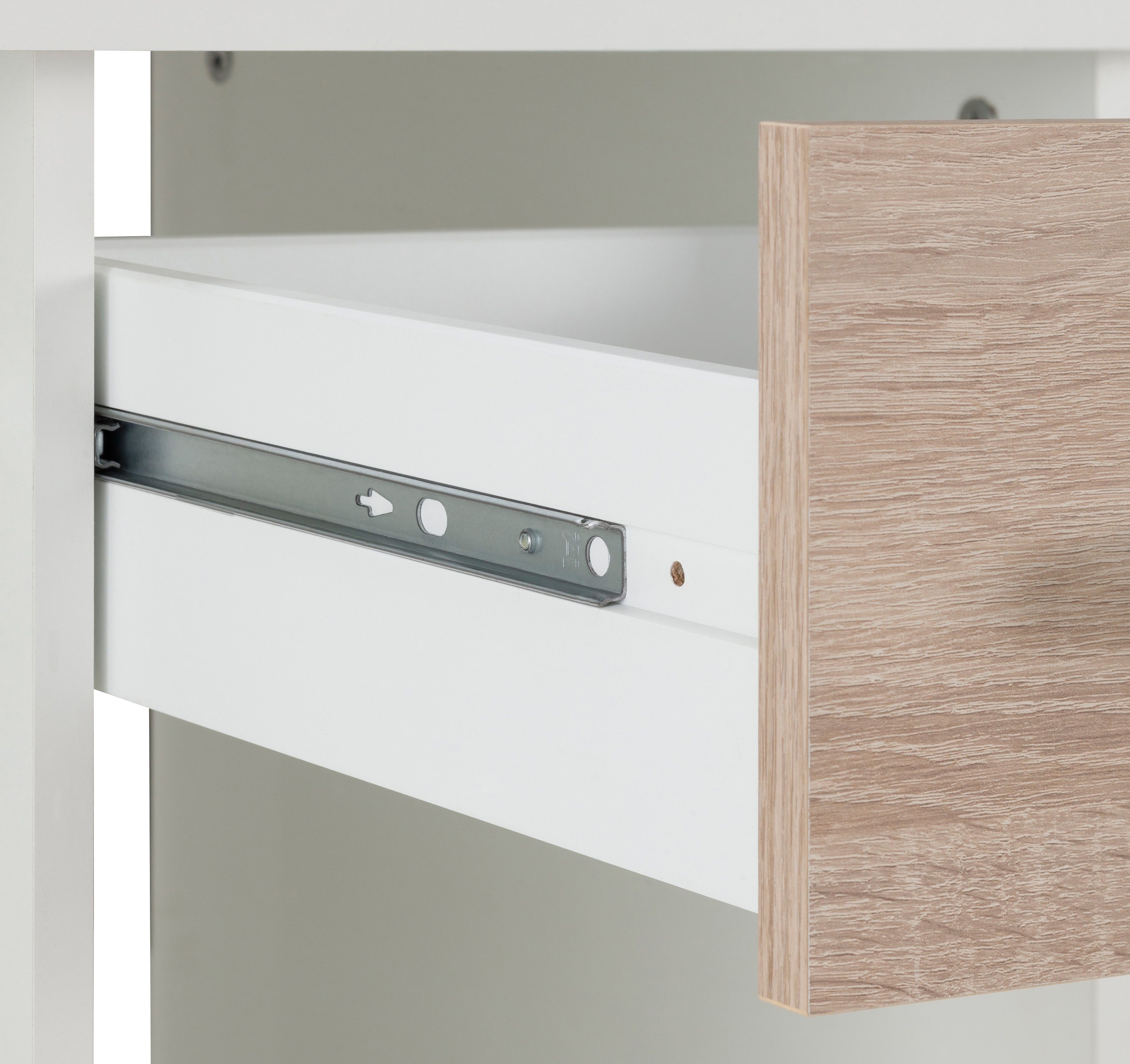 VOGL Möbelfabrik Schreibtisch »Don«, mit Tastatur- & Druckerauszug, Breite 137,5 cm, Made in Germany