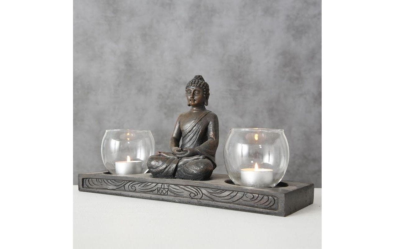 BOLTZE Windlicht »Aussteller Buddha«
