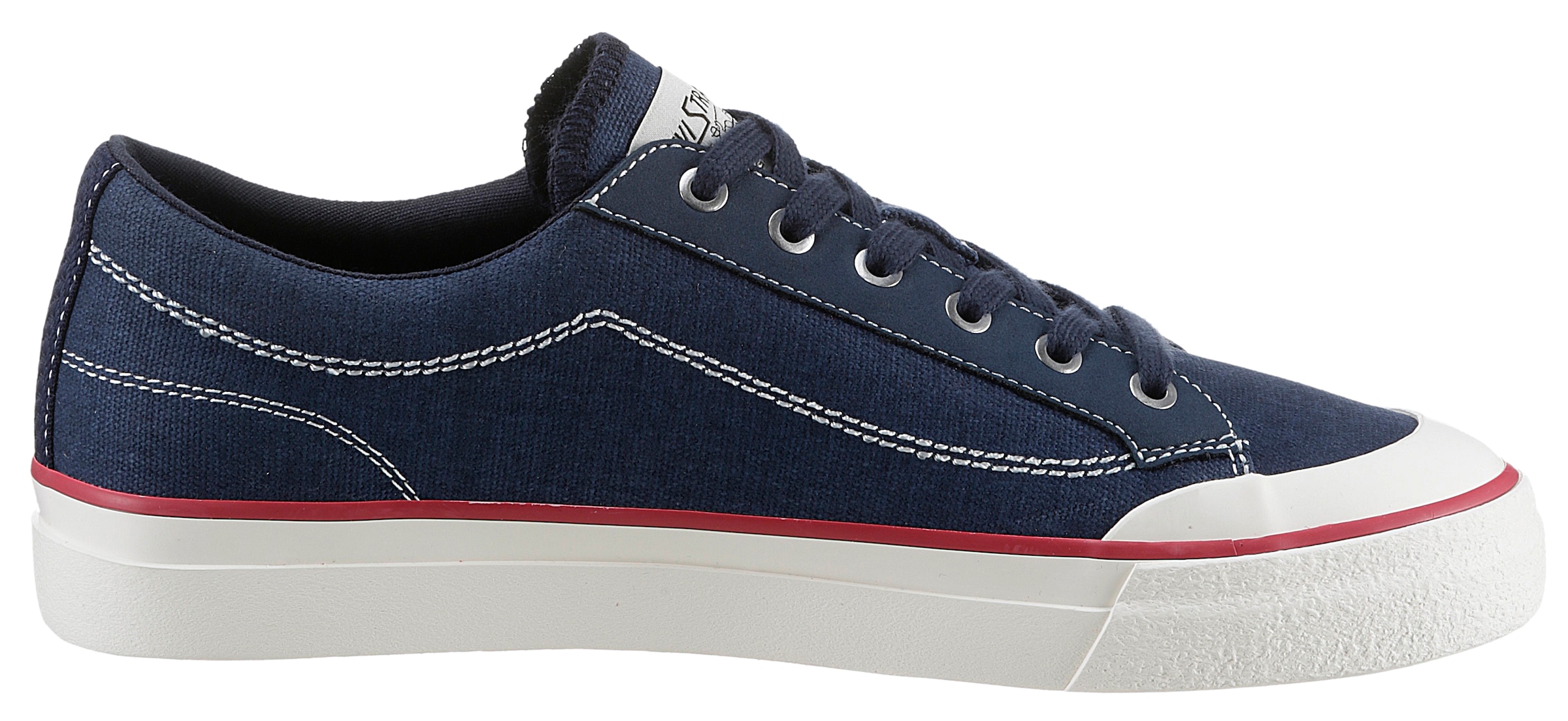 Levi's® Sneaker »LS2«, mit Kontrastnähten, Freizeitschuh, Halbschuh, Schnürschuh