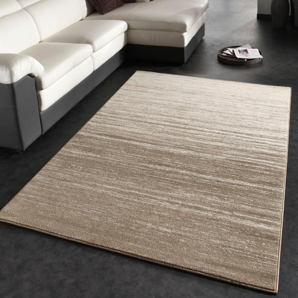 Paco Home Teppich »Mondial 111«, rechteckig, Wohnzimmer Schlafzimmer ideal Streifen kaufen dezentes & jetzt Kurzflor, Design, im