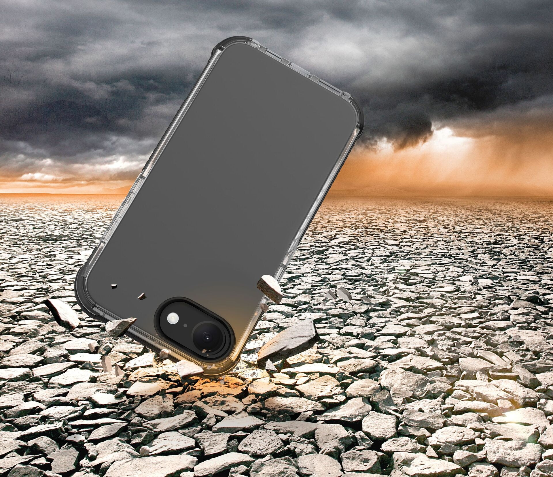 Cellularline Handyhülle »Strong Guard Case für Apple iPhone 16e« Apple iPhone 16e Backcover, Schutzhülle, Handyschutzhülle, Case, Schutzcase, stossfest