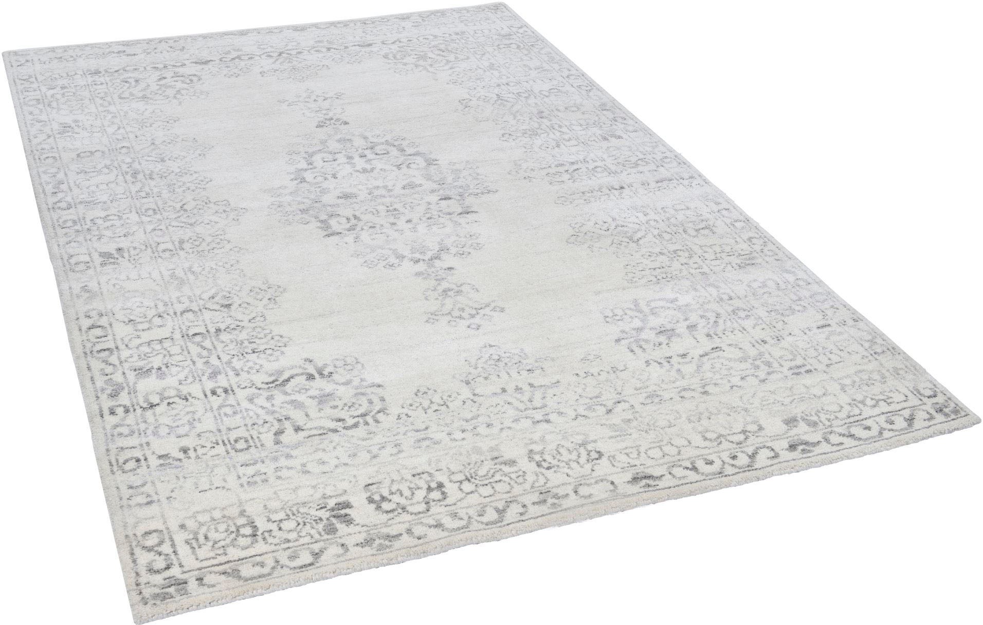 Image of THEKO Wollteppich »Versian 1213«, rechteckig, 10 mm Höhe, reine Wolle, handgeknüpft, Vintage Design, ideal im Wohnzimmer & Schlafzimmer bei Ackermann Versand Schweiz