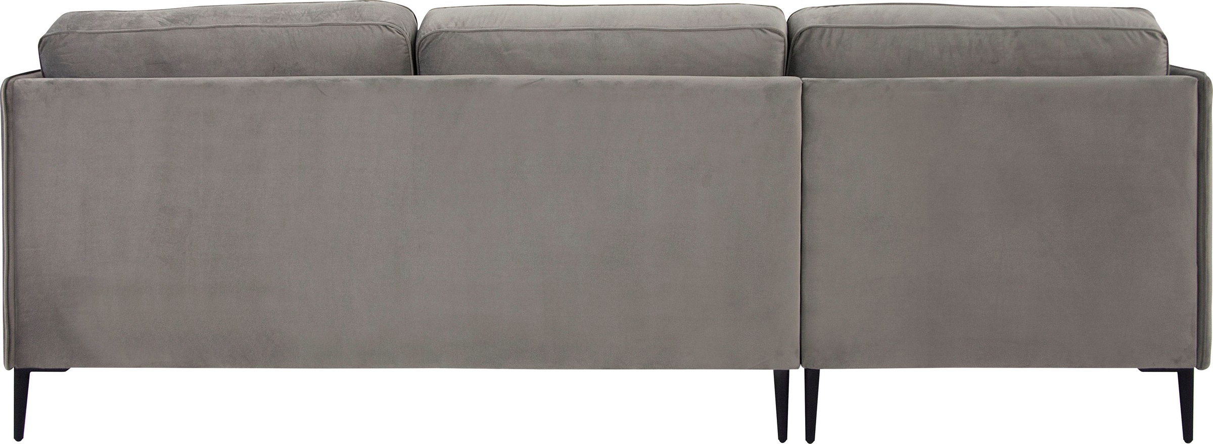 Leonique Ecksofa »Light L-Form«, inklusive loser Zierkissen, mit schmalen Armlehnen und Teleskopfüssen