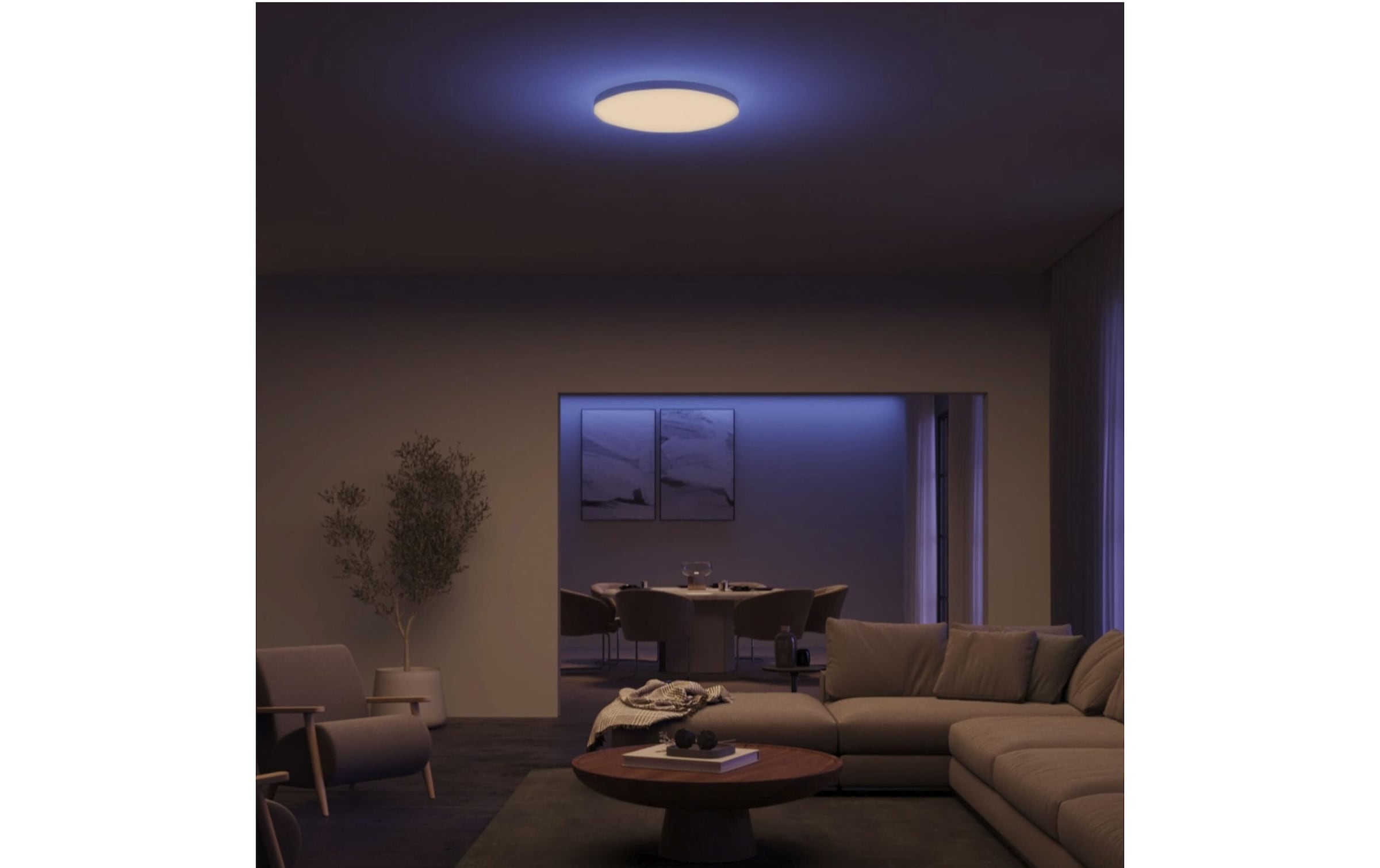 Philips Hue Deckenleuchte »Deckenleuchte White & Color Ambiance Datura Ø 384 mm«