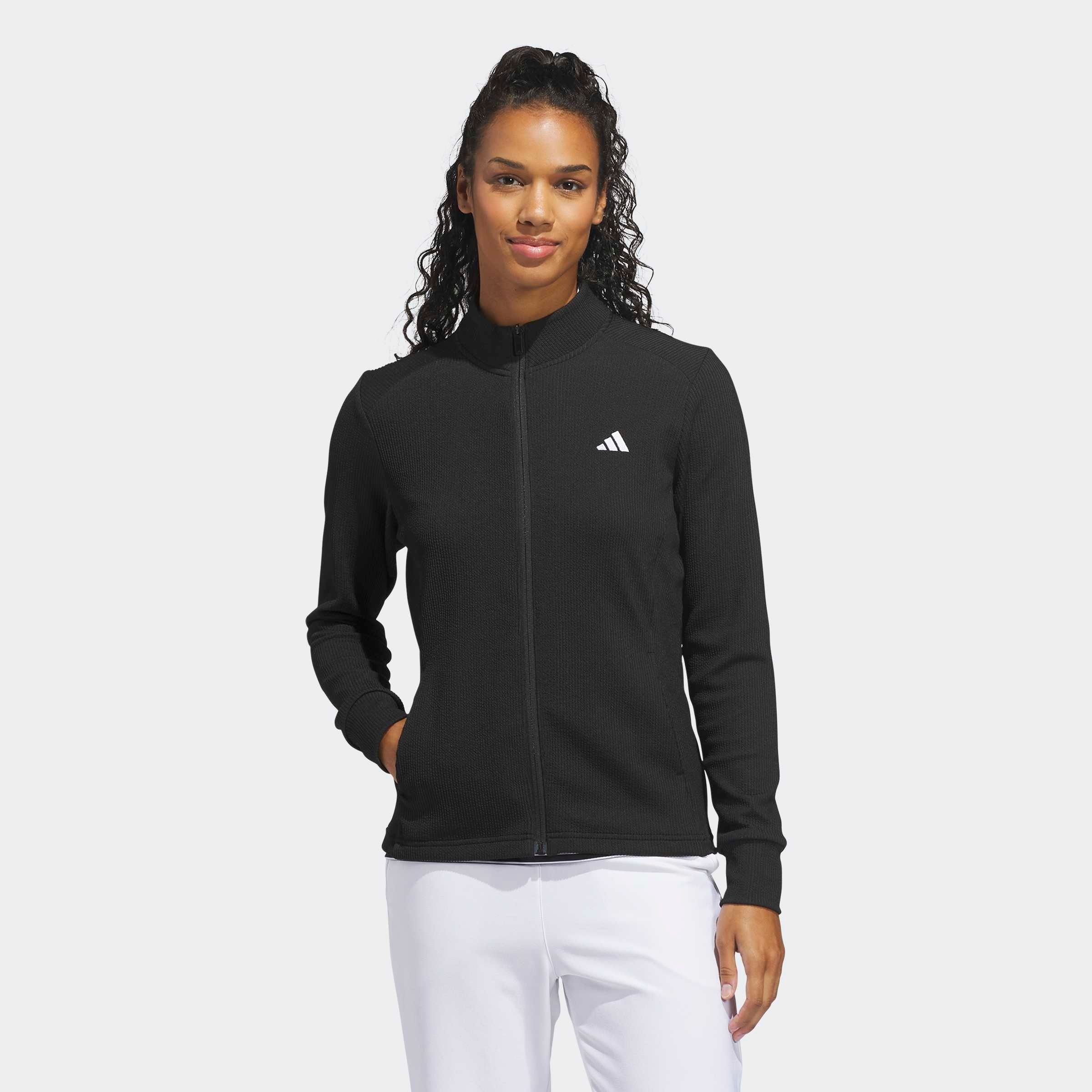 adidas Performance Trainingsjacke »W TXTR JKT« mit Reissverschluss, aus Polyester, normaler Schnitt, gerader Abschluss