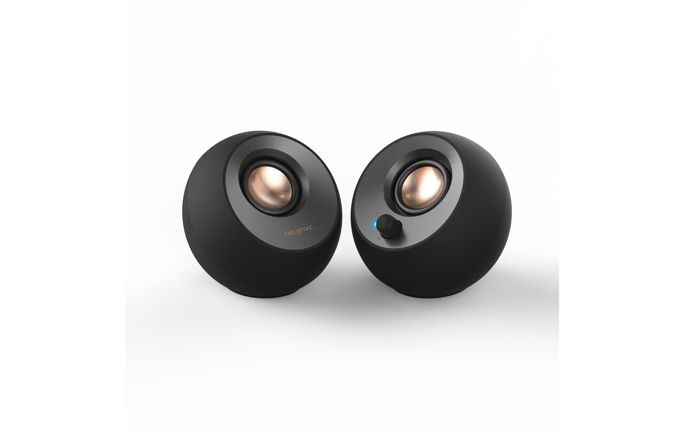 Creative Haut-parleurs pour PC »Pebble V2« 2.0 ( réglage du volume 8 W) USB-C