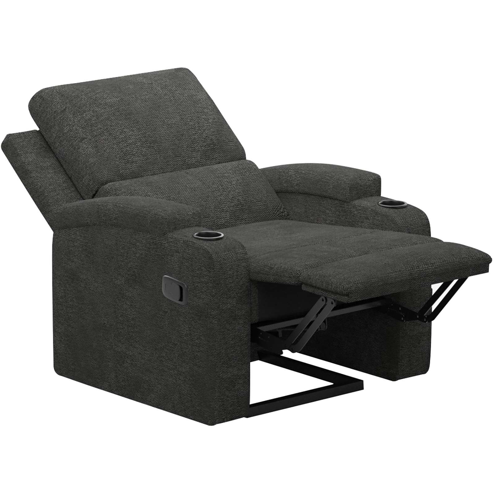 GOODproduct Relaxsessel »NAPORI Struktur, Kinosessel, Multimedia-Sessel« TV-Sessel mit manueller u elektrischer Relaxfunktion u. Getränkehalter