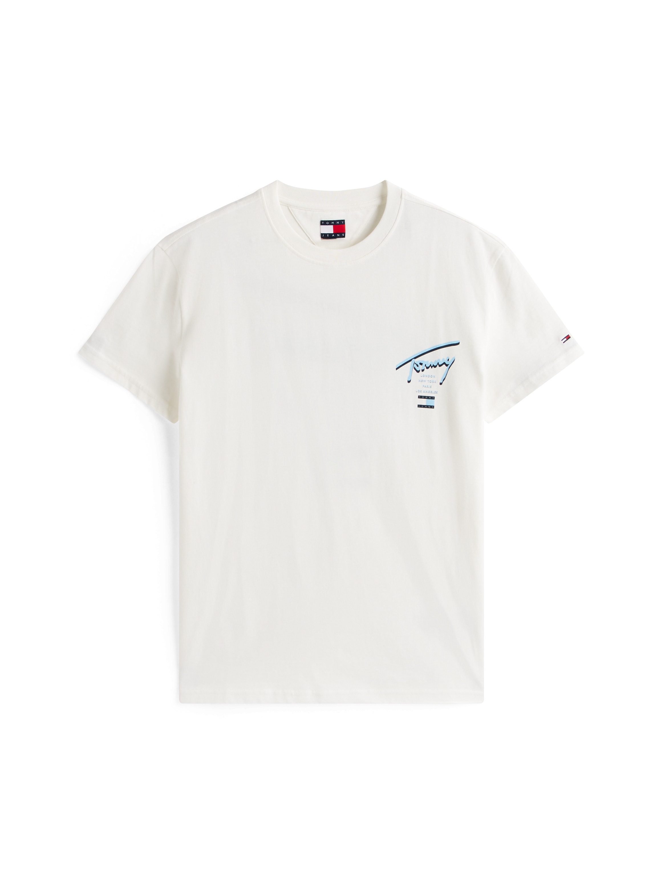 Tommy Jeans T-Shirt »TJM REG SIGNATURE CITY TEE«, mit grossem Rückenprint