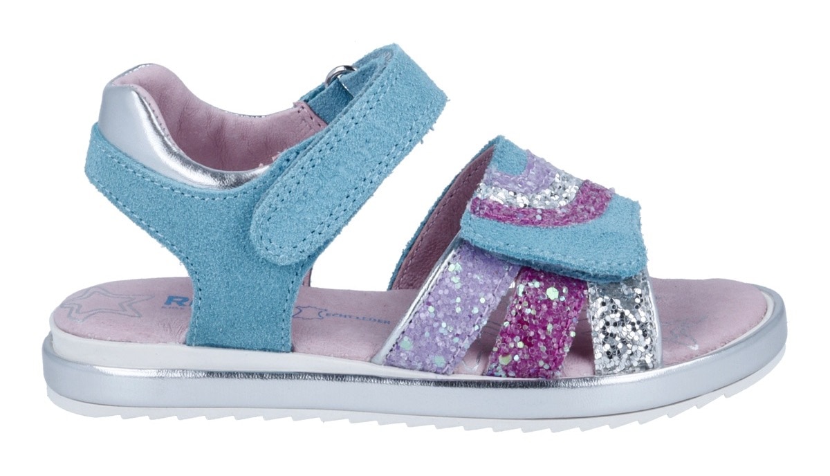 Richter Sandale »Romea«  chaussure à velcro, sandale à brides, gabarit de taille à télécharger, avec WMS