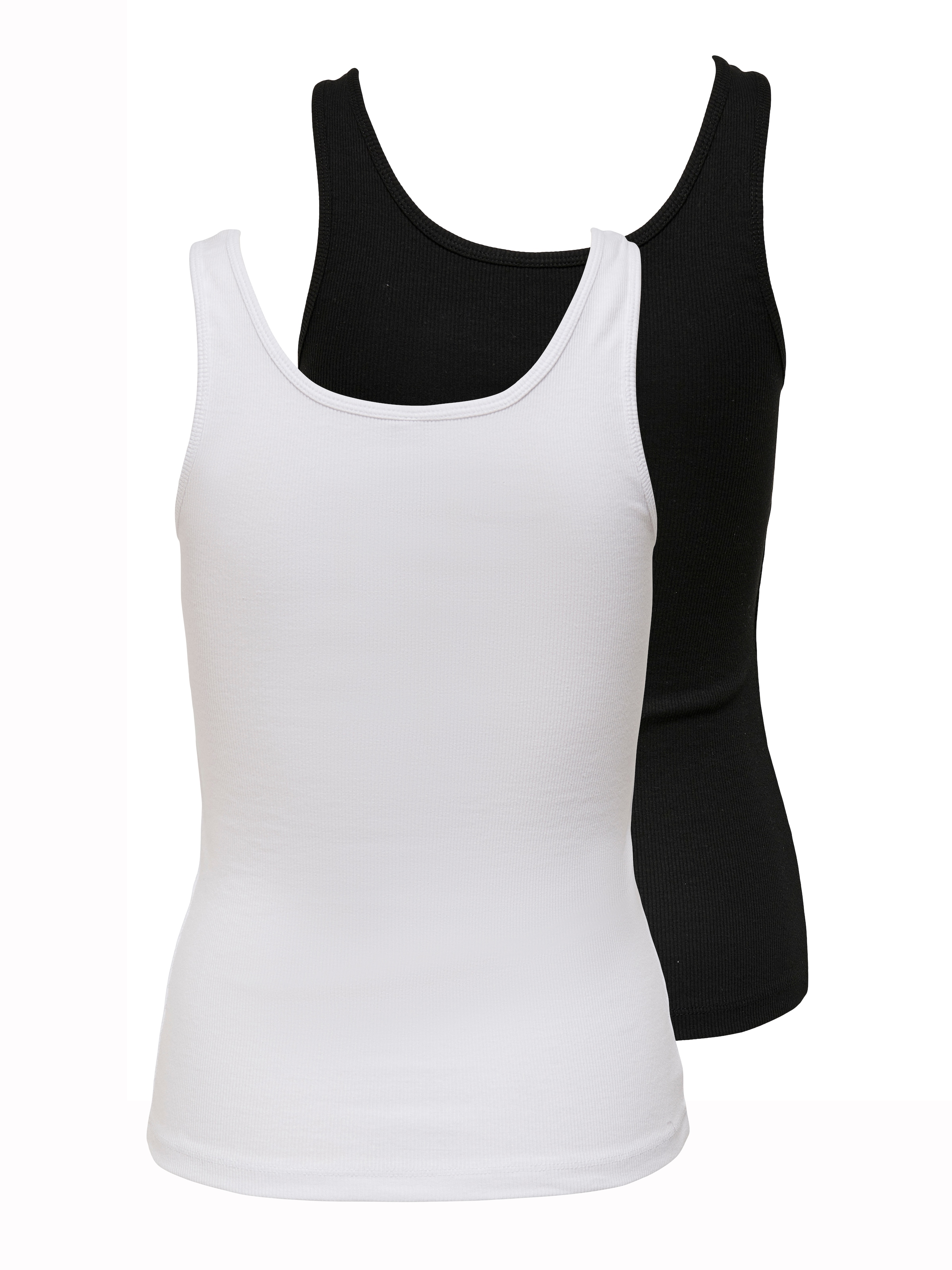 ONLY Tanktop »ONLKENYA TANK TOP 2 PACK JRS«, (Packung, 2 tlg.)