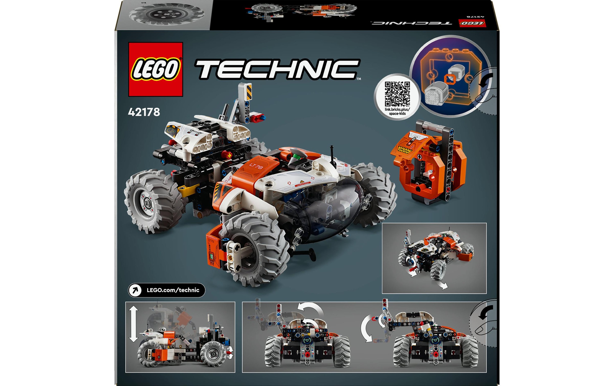 LEGO® Spielbausteine »Technic Weltraum Transportfahrzeug LT78 42178«, (435 St.)