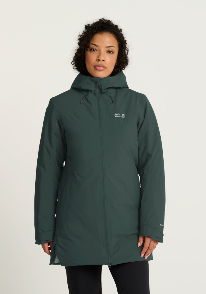 Image of Jack Wolfskin Wintermantel "HEIDELSTEIN 2 INS JKT W" mit langärmeliger Form, aus Polyester
