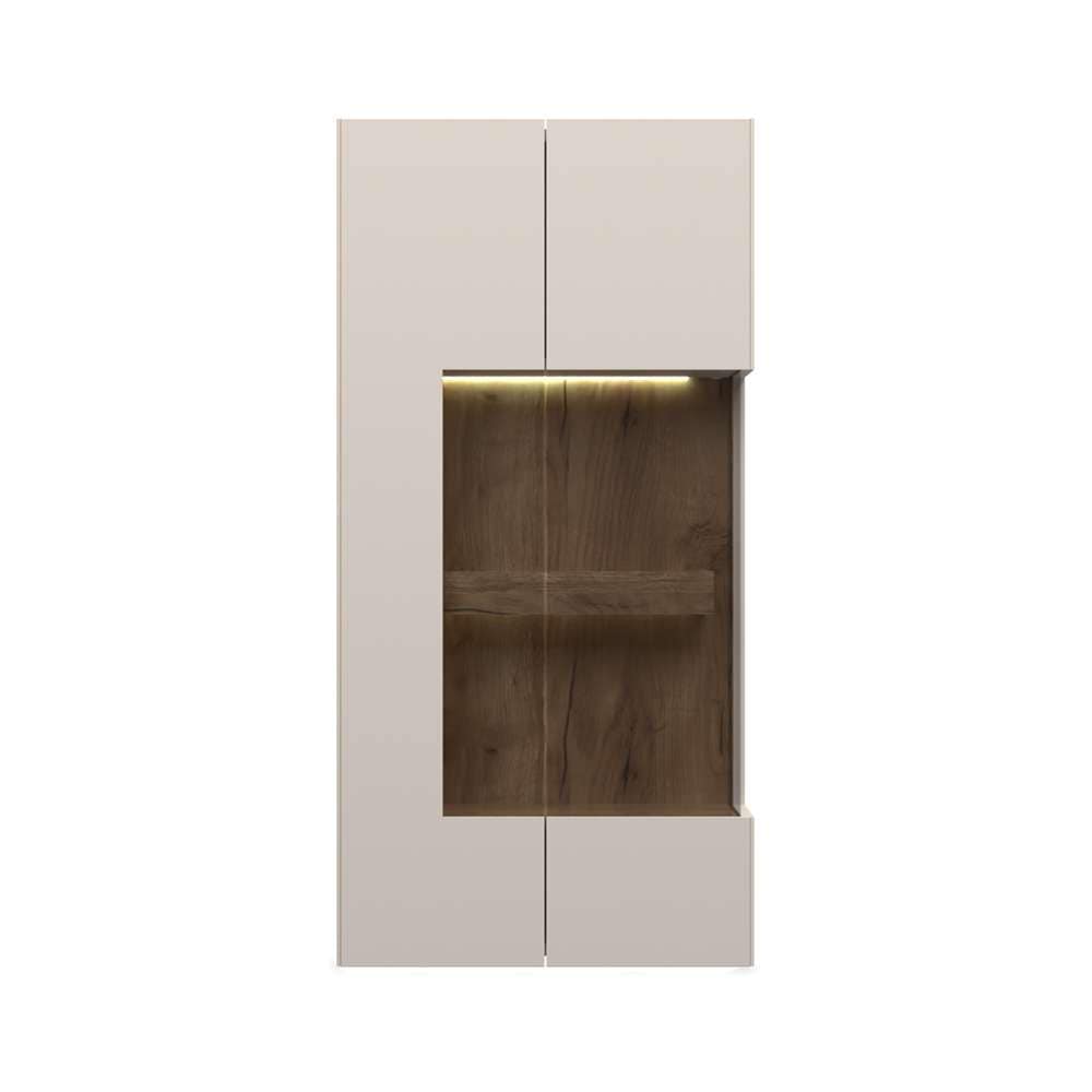 GOODproduct Hängevitrine »Sky45« (H/B/T): 125/62/30cm,  Mit Beleuchtung, lackiert mit wasserbasiertem UV-Lack