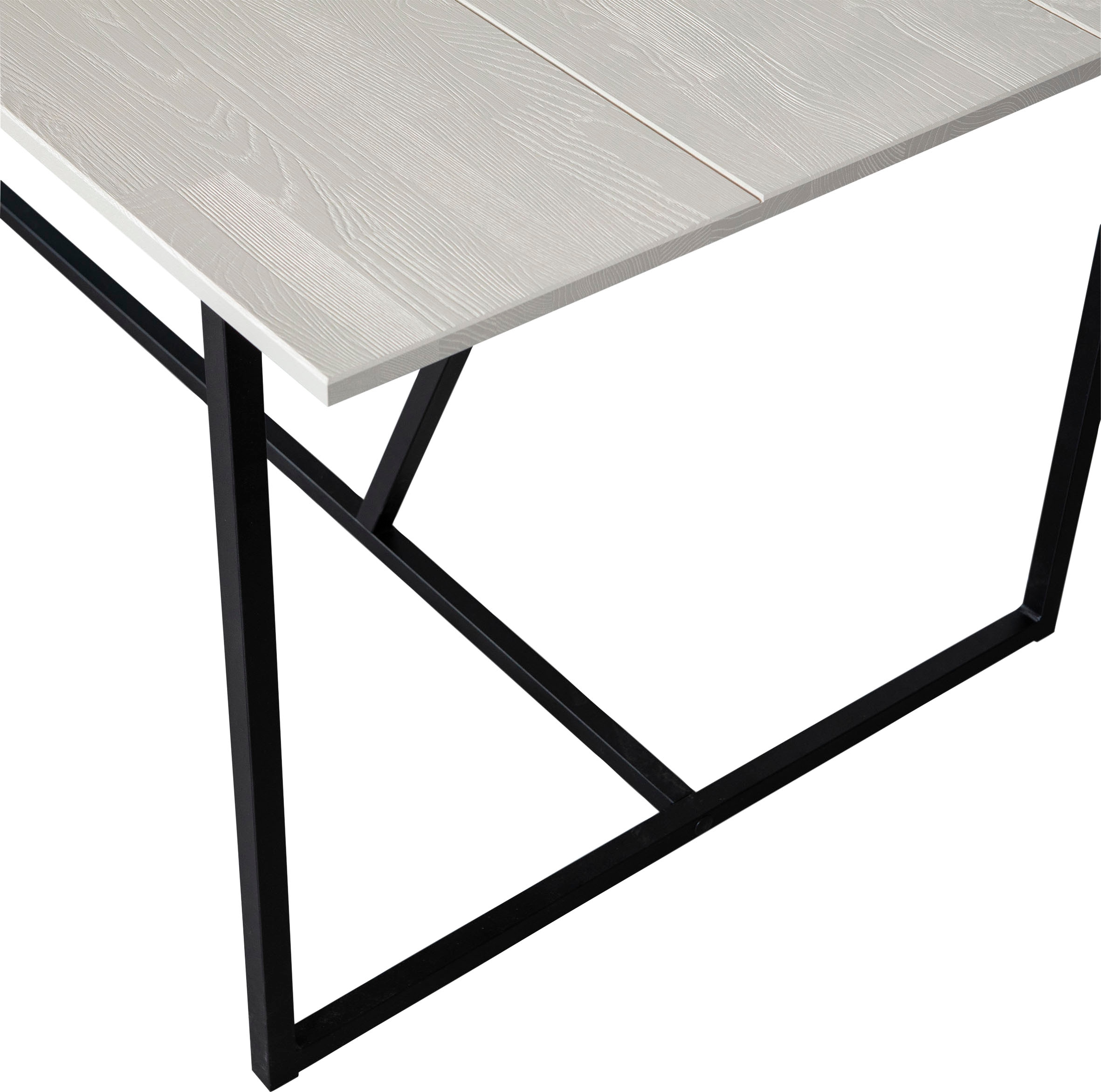 WOOOD Esstisch »Silas« rechteckige Form, Holz teilmassiv, H 75 cm x B 220 cm