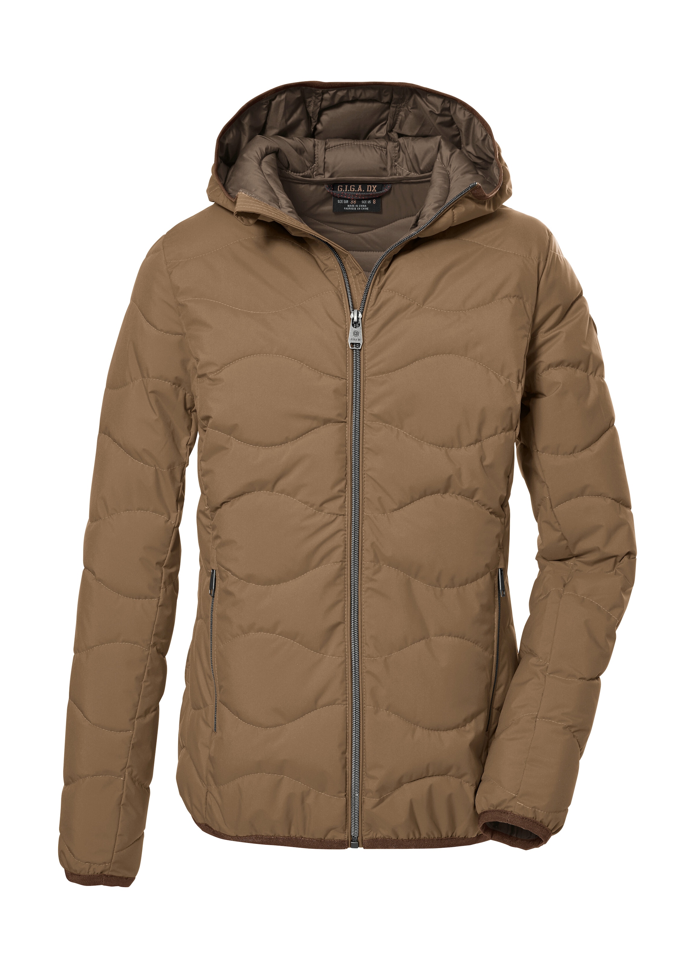 Image of G.I.G.A. DX by killtec Steppjacke "GW 21 WMN QLTD JCKT" Elegante, wasserabweisende Damenjacke aus recycelten Materialien
