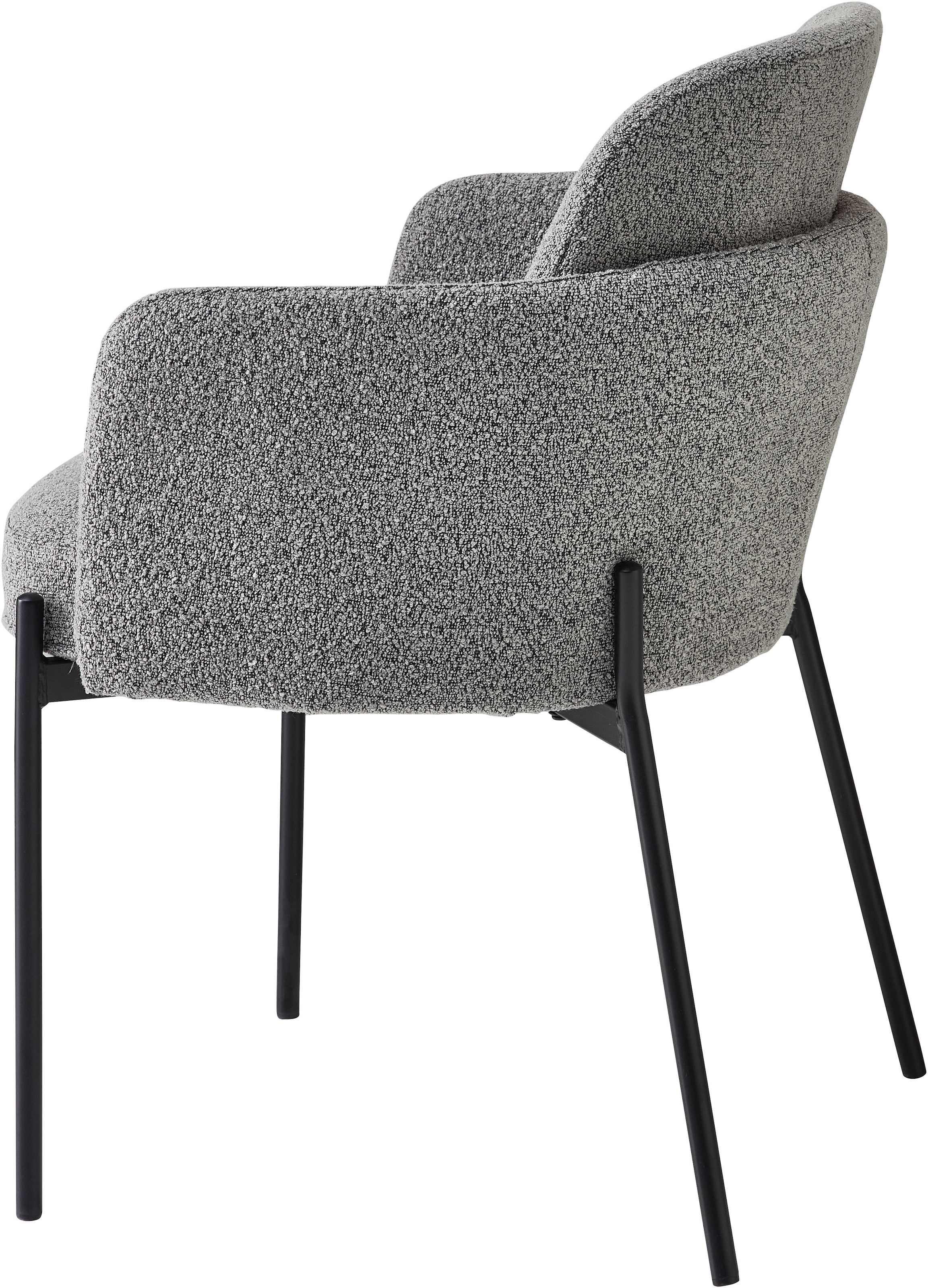Stolkom Chaise avec accoudoirs »Flora BxHxT 61x84x63 cm« (Ensemble) 2 cuisBreite 61cm, Federkern im Sitz