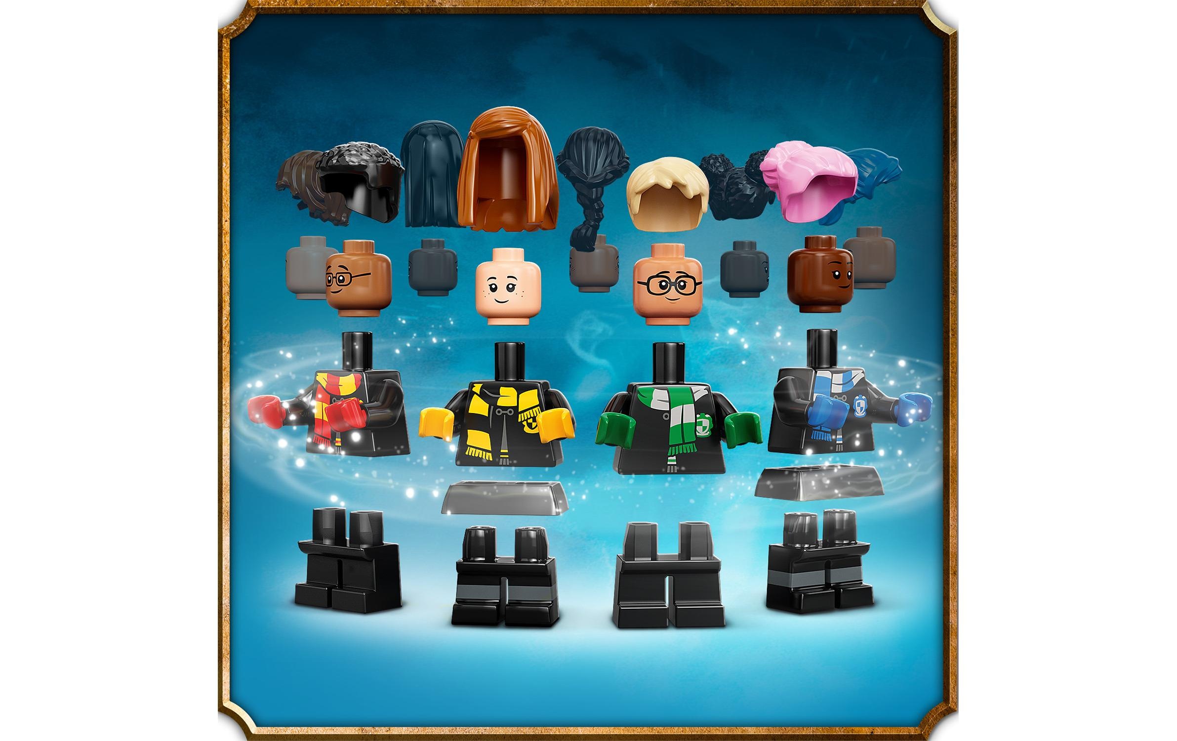 LEGO® Spielbausteine »Potter Hogwarts Zauberkasten«, (603 St.)