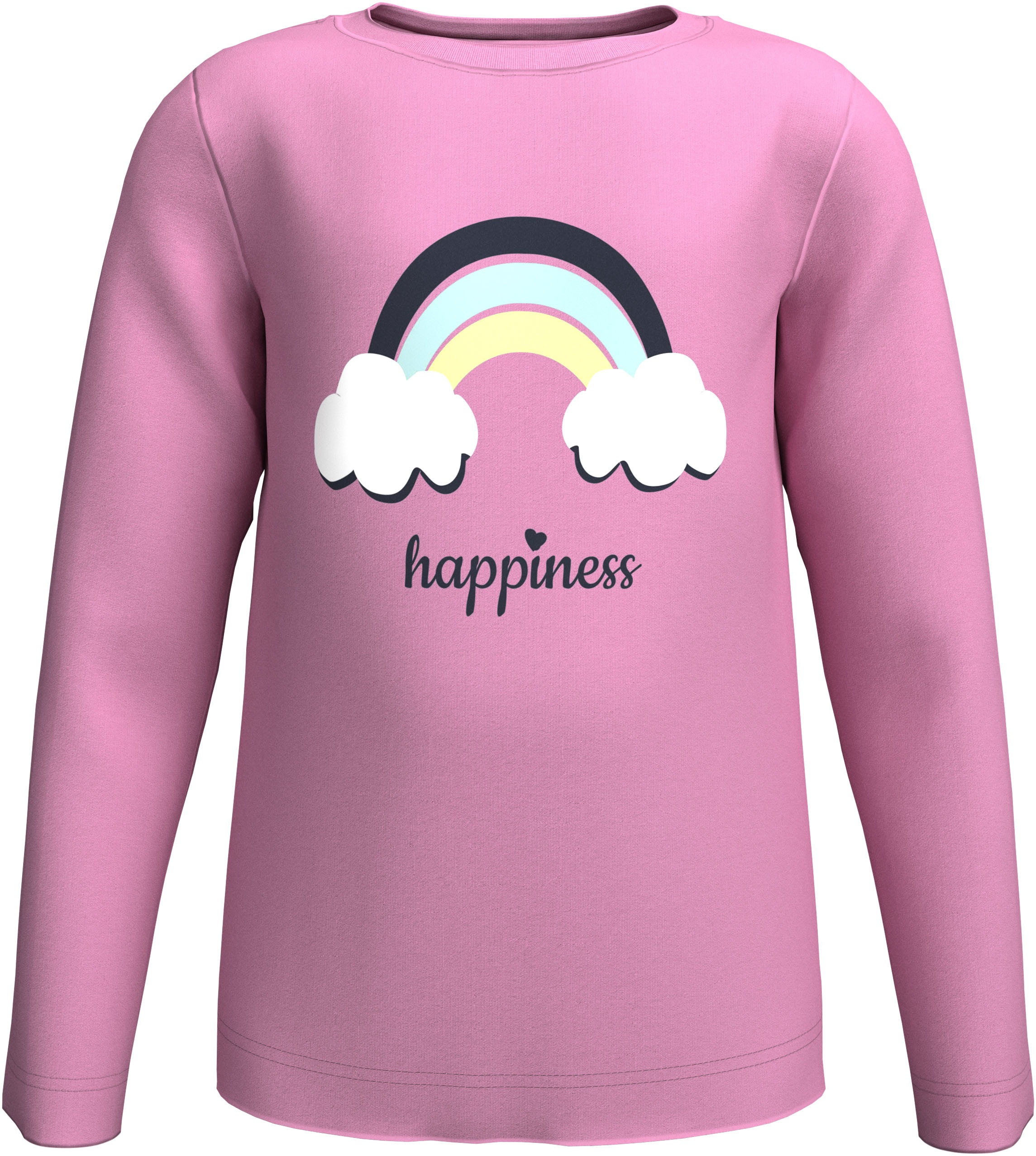 KIDSWORLD Langarmshirt »2er Pack Langarmshirts«, (2 tlg.), 2er Pack Leggings mit Regenbogen und Ringel