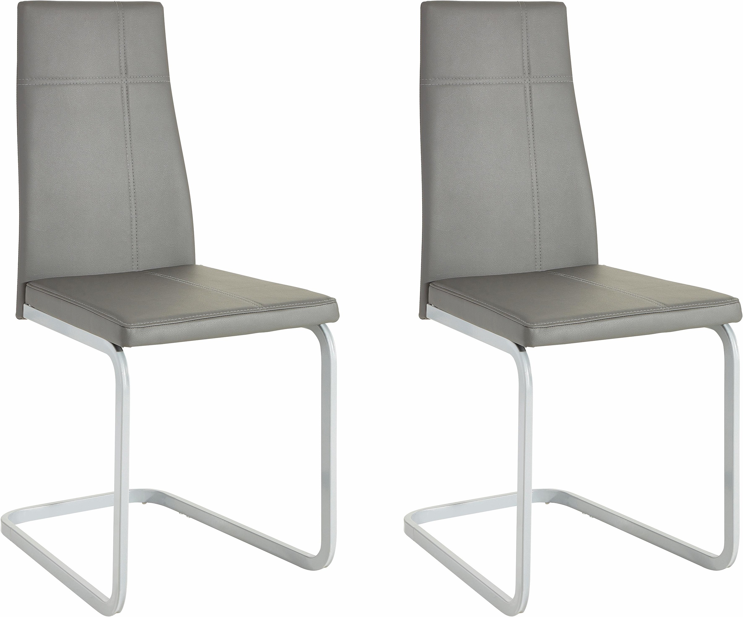 Image of Homexperts Esszimmerstuhl »Cross 02«, (Set), 2 St., Kunstleder, (2 oder 4 Stück), Bezug in Kunstleder bei Ackermann Versand Schweiz